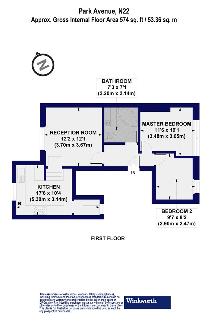 Park Avenue, London floorplan