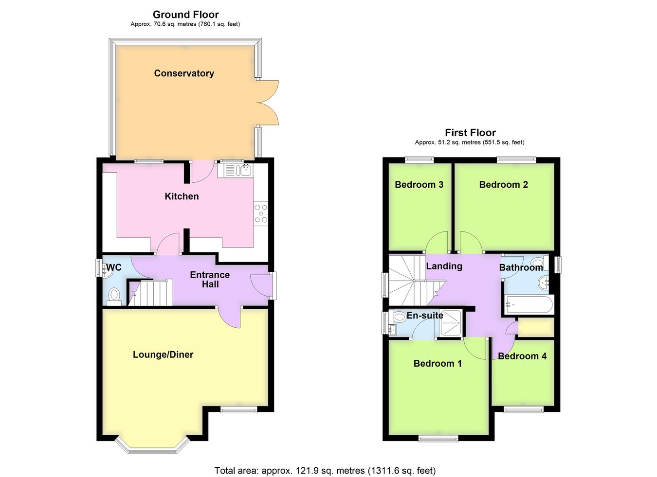 16, Sargeants Close, Boston floorplan