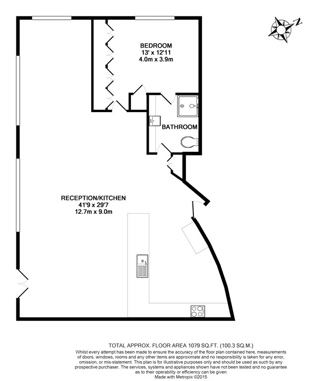 1 Bedrooms Flat to rent in Middlesex Street, Shoreditch, London E1