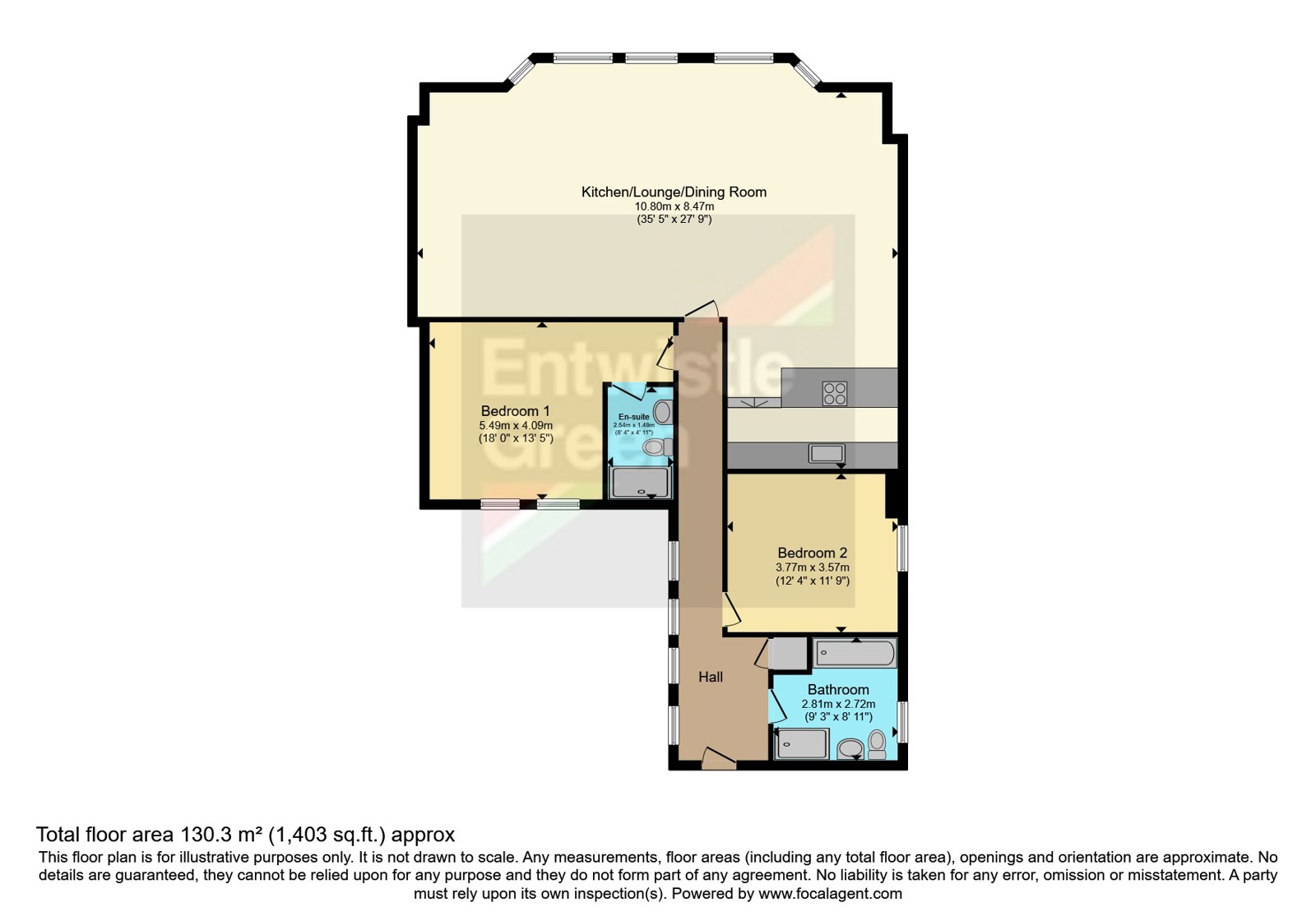 Apartment 77, Tower Building, 22, Water Street, Merseyside floorplan