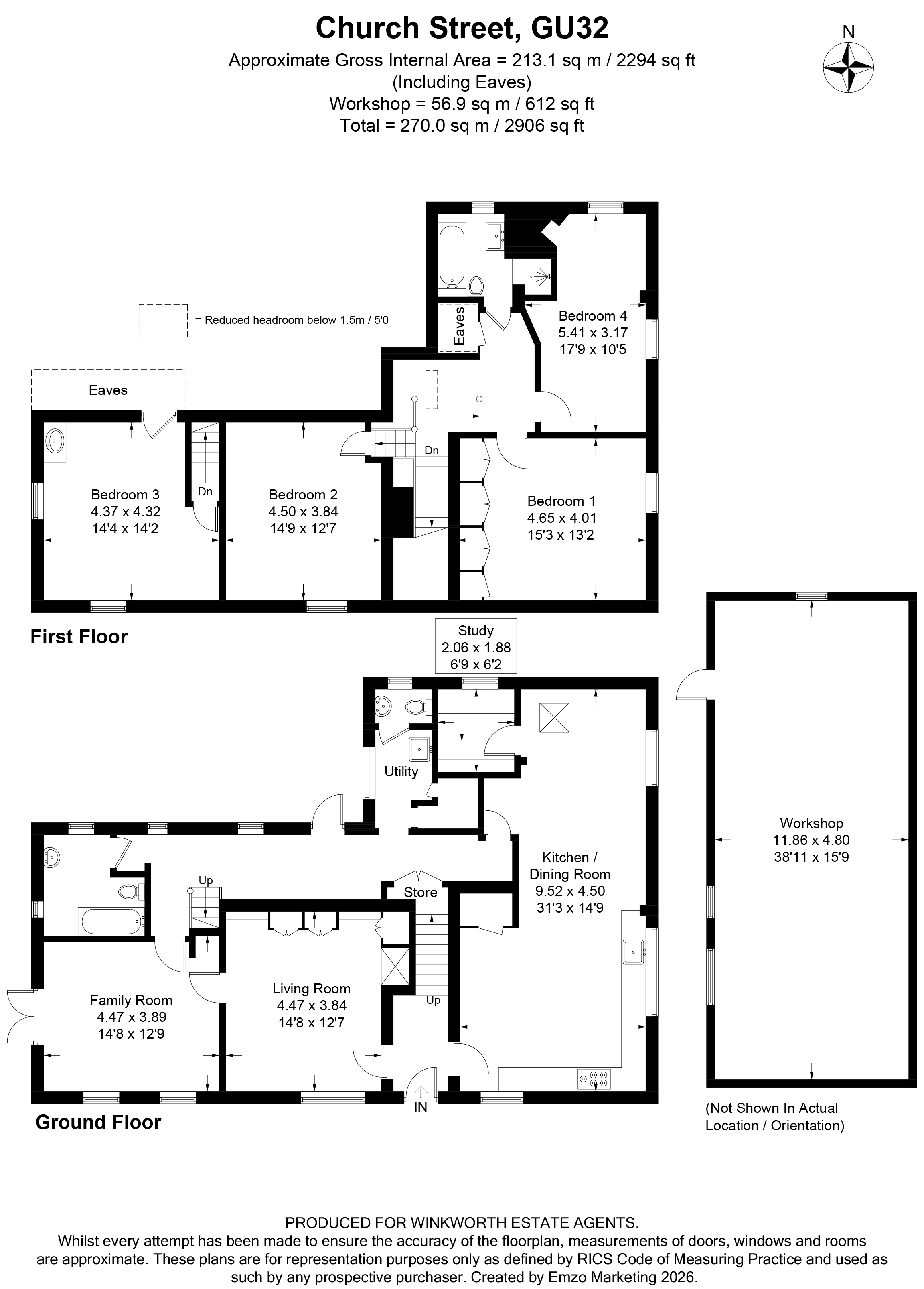 Corner Cottage,, Church Street, Petersfield floorplan