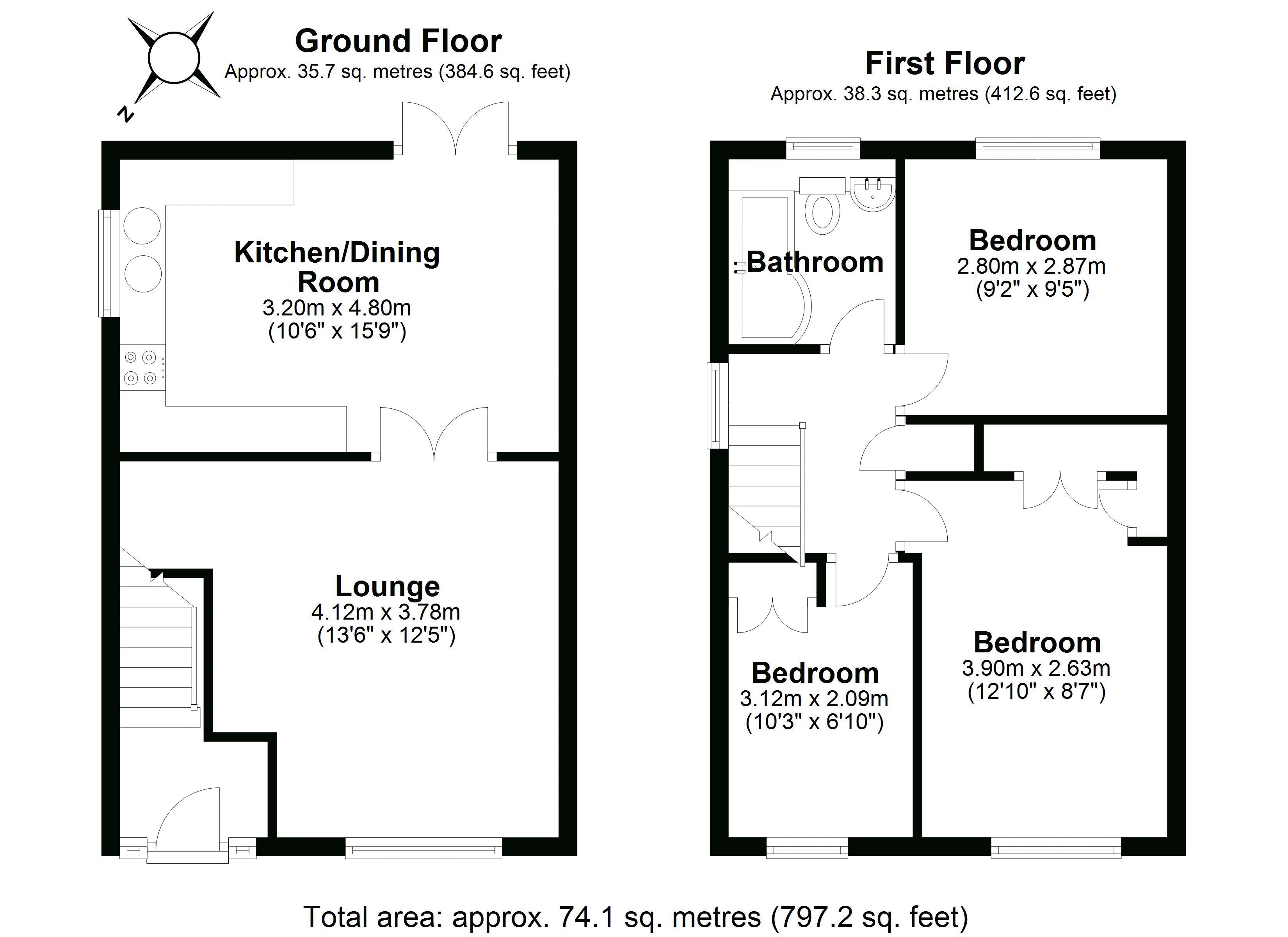 40, Randlay Fields, Telford floorplan
