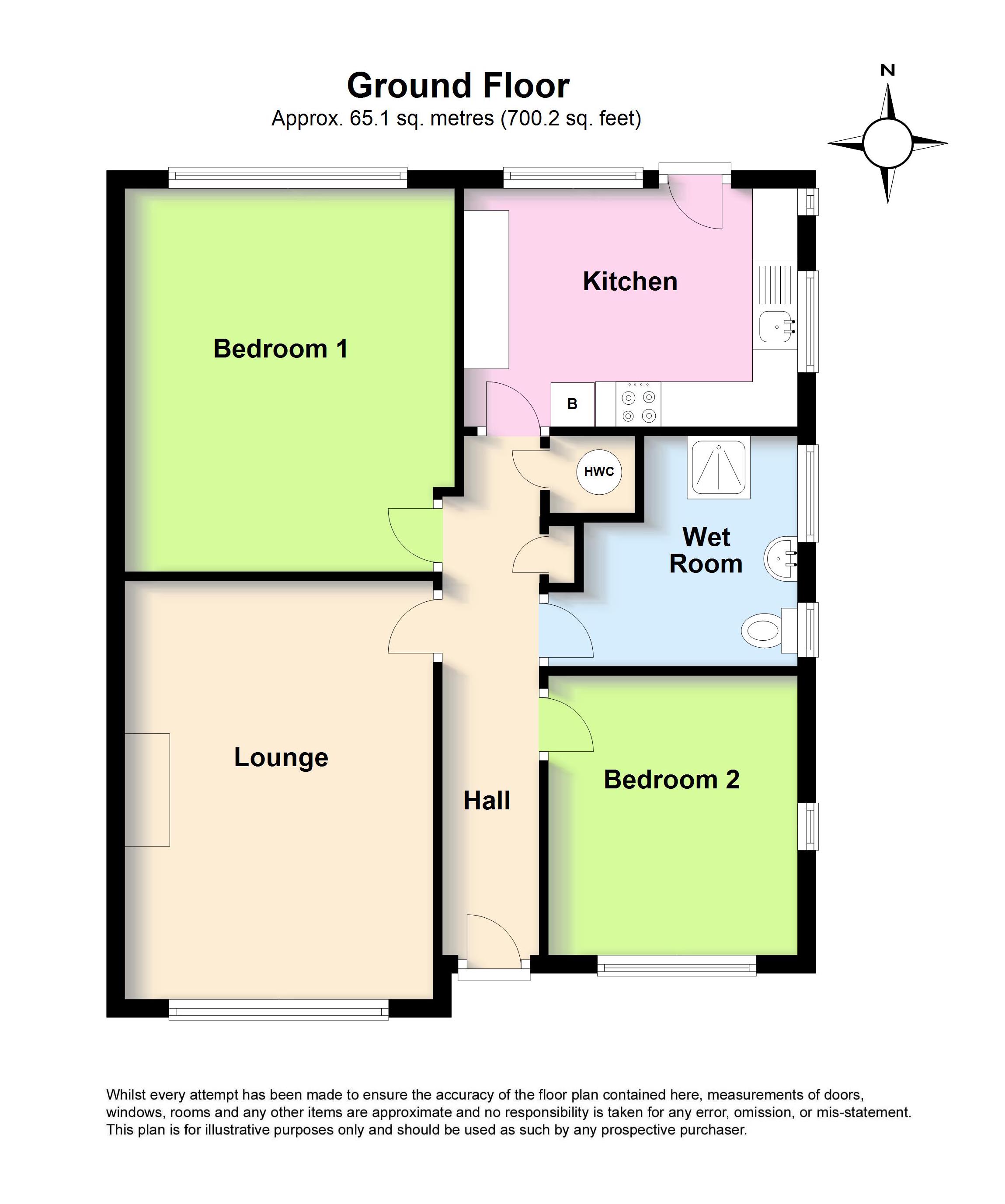 2 Bedrooms Bungalow for sale in Coniston Road, Goring By Sea, Worthing, West Sussex BN12