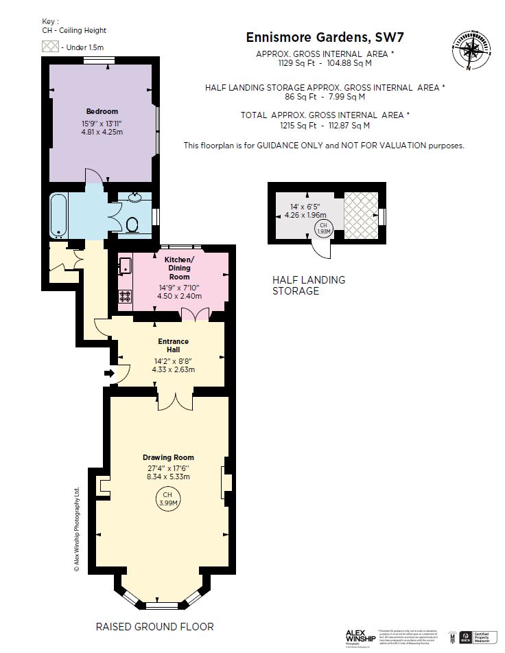 1 bed flat for sale in Ennismore Gardens, London SW7 68511132 Zoopla
