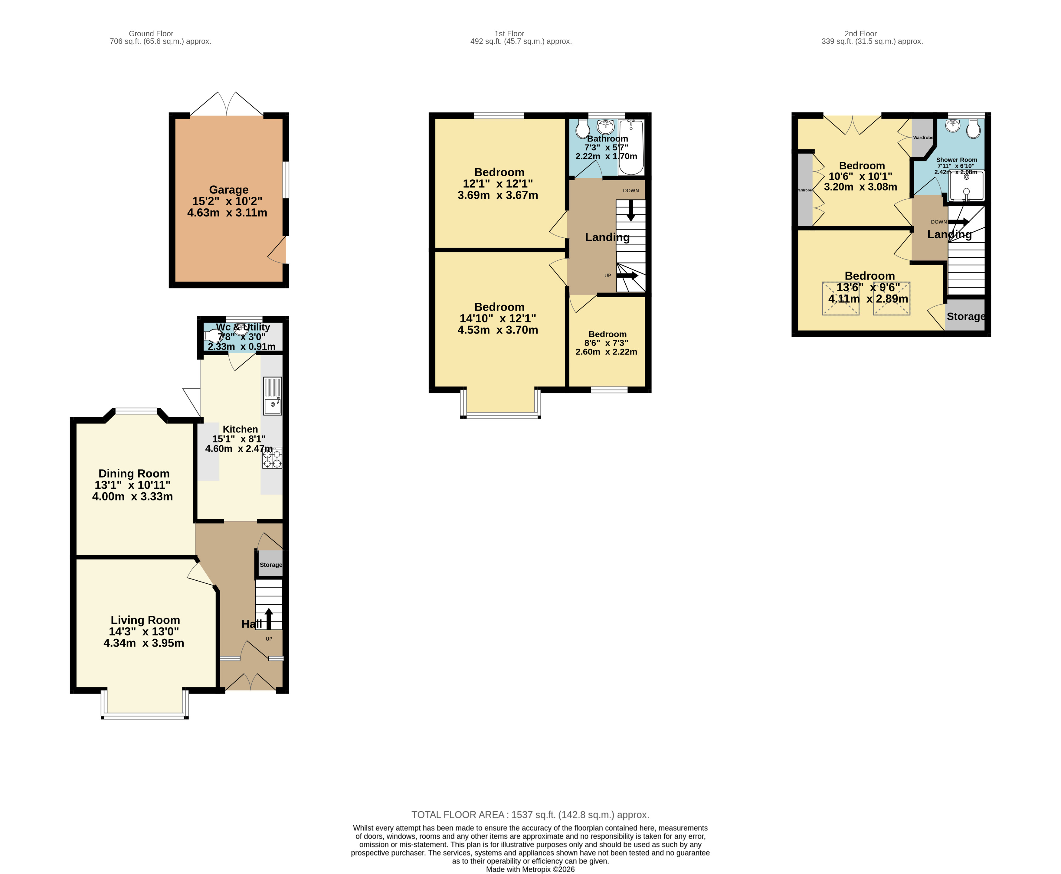 64, Heyford Avenue, Bristol floorplan