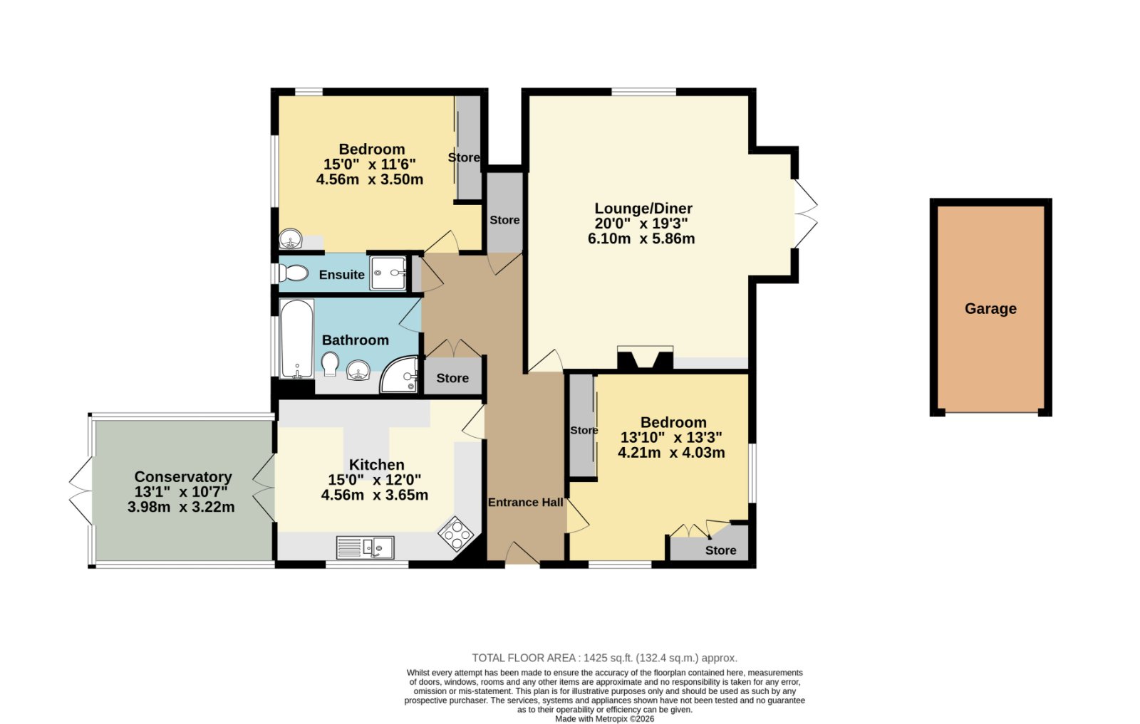 2, Carlton Rise, Kent floorplan