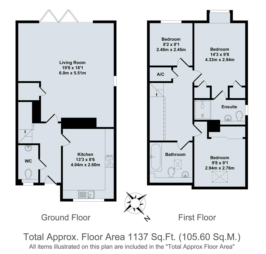 24, Aster Close, Didcot floorplan