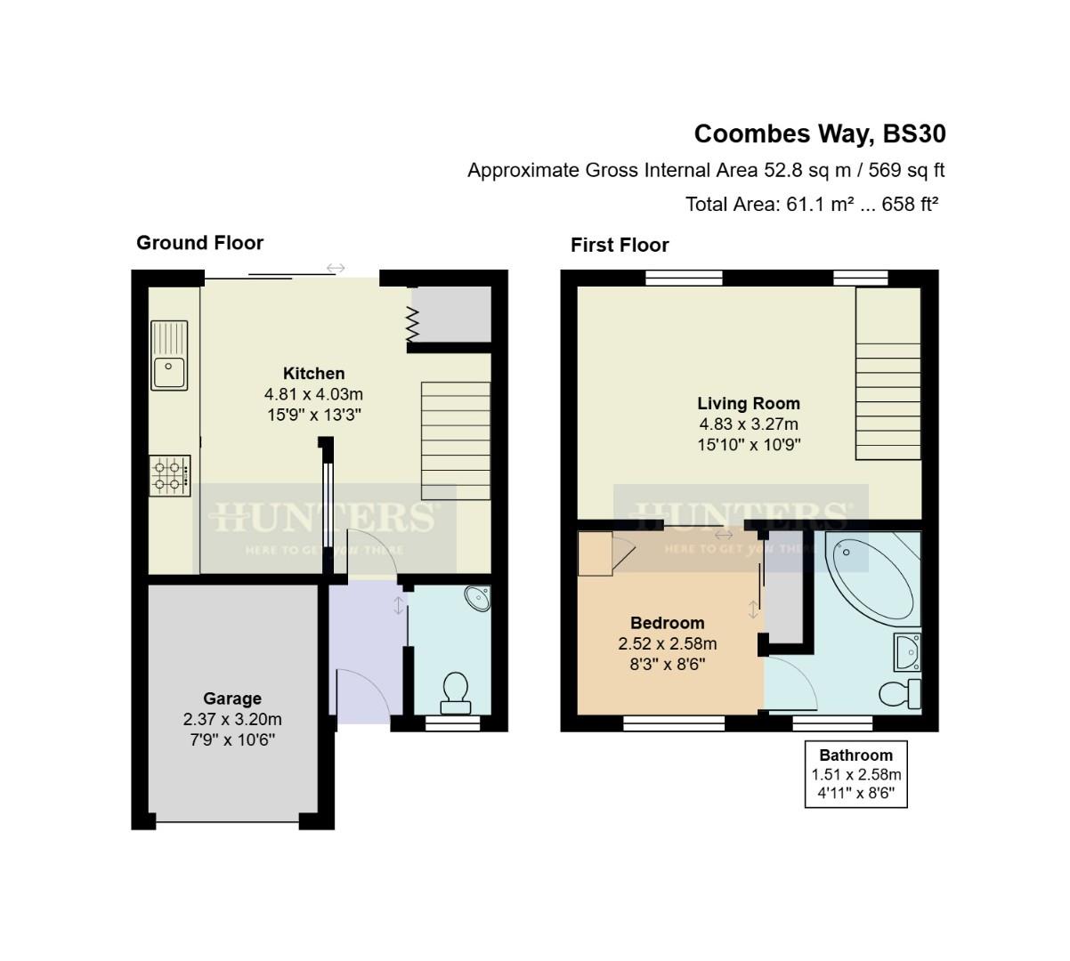36, Coombes Way, South Gloucestershire floorplan
