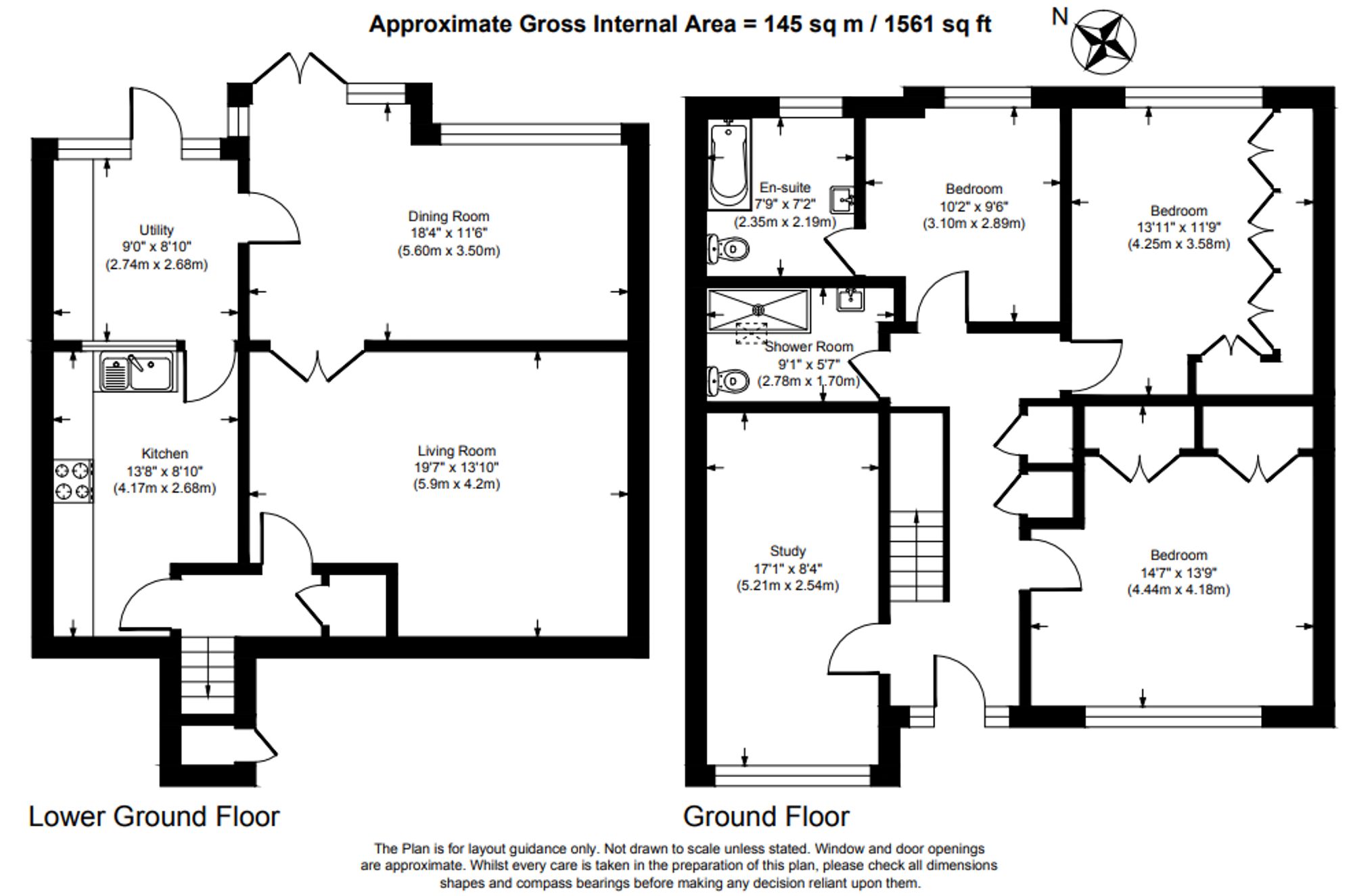 56 On The Hill, Watford floorplan
