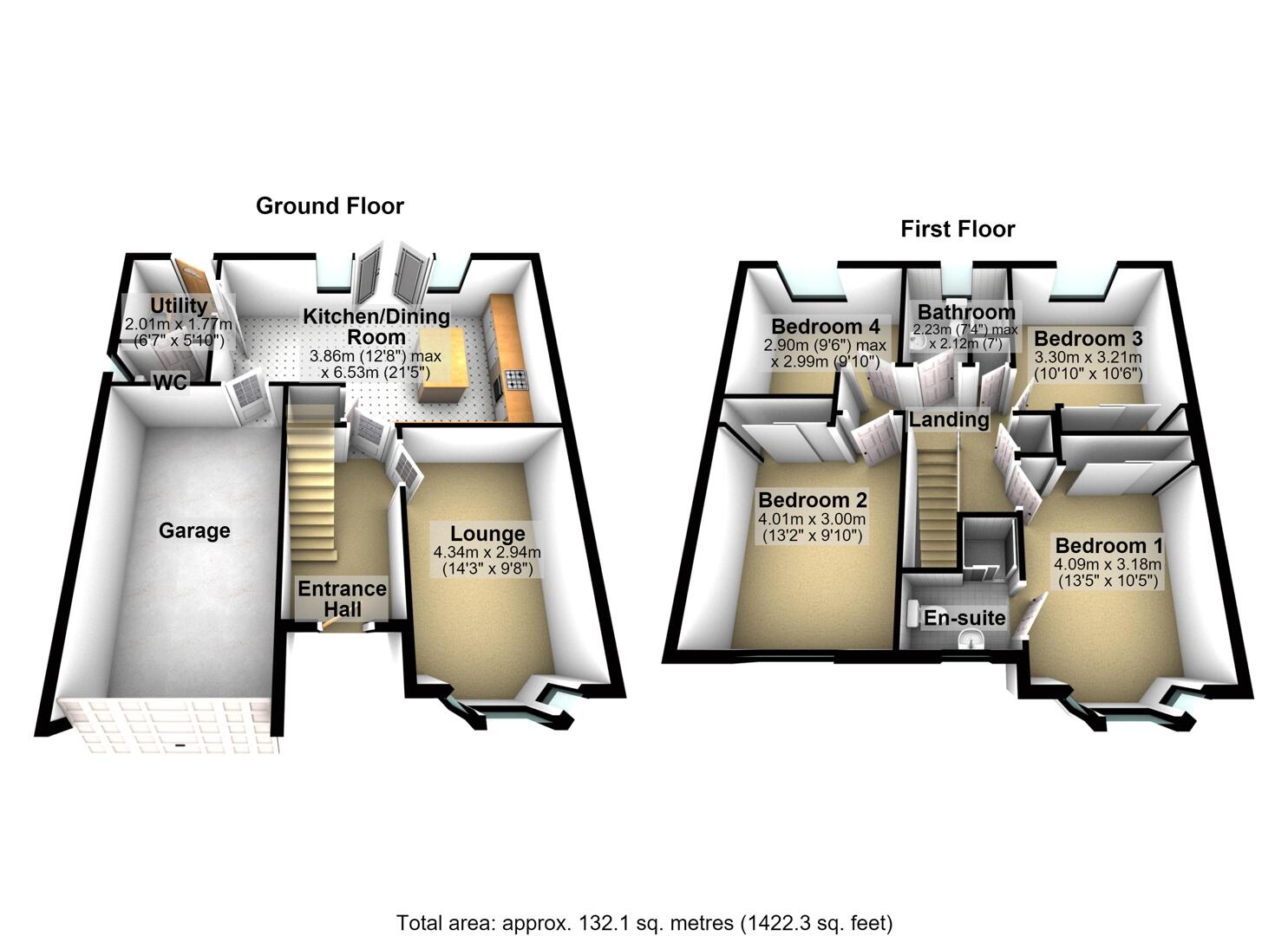 100, Ashbourne Avenue, Leeds floorplan