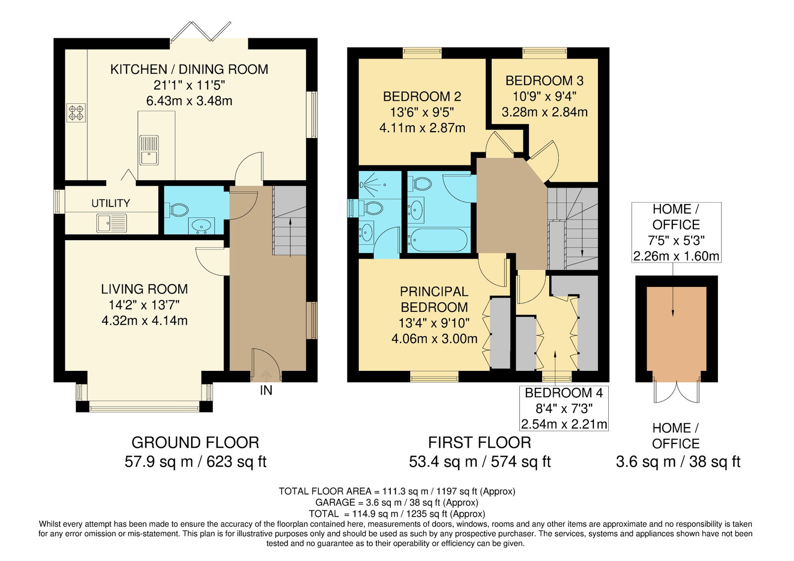3, Reed Gardens, Coulsdon floorplan