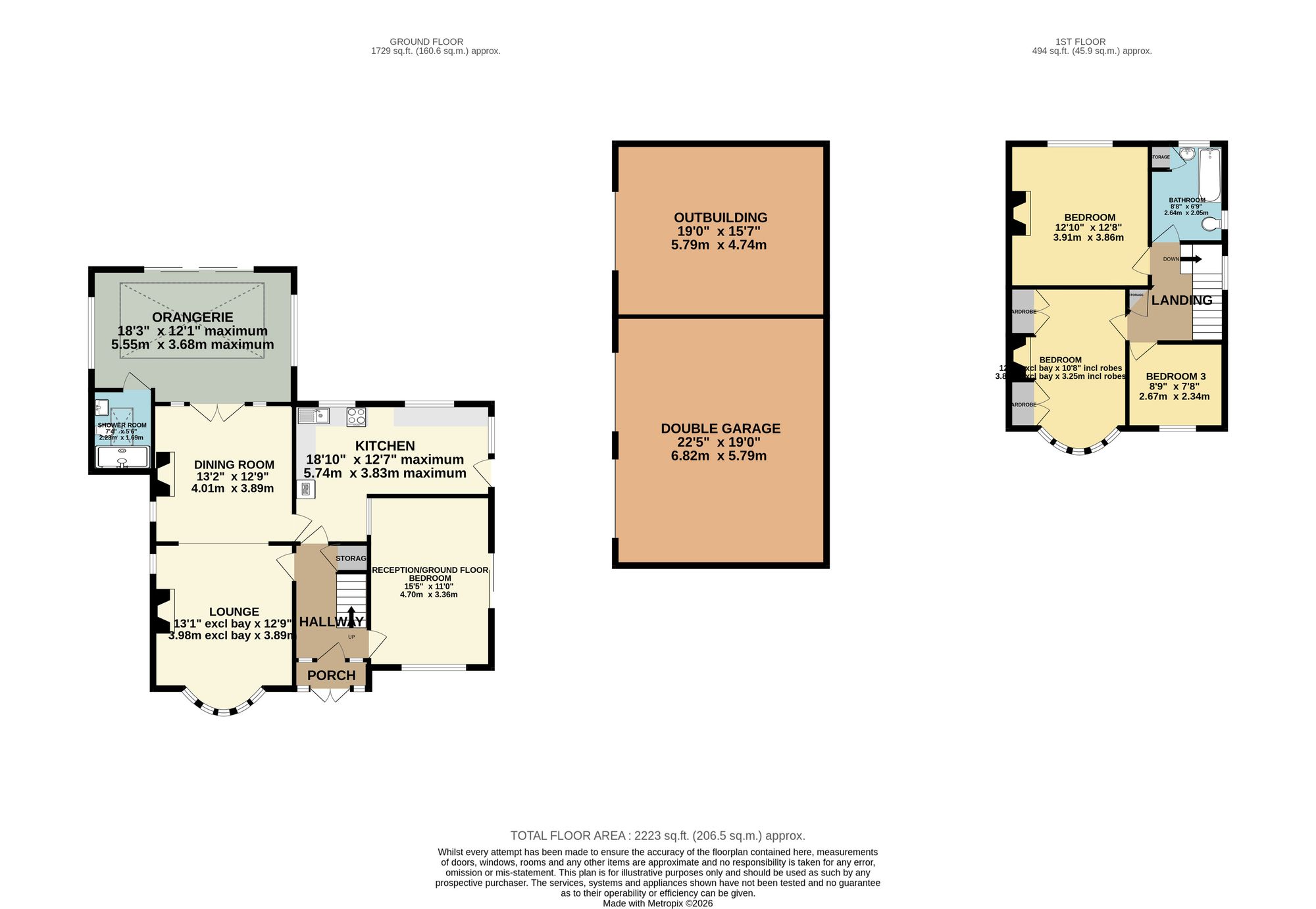 41 Holcroft Lane, Warrington floorplan