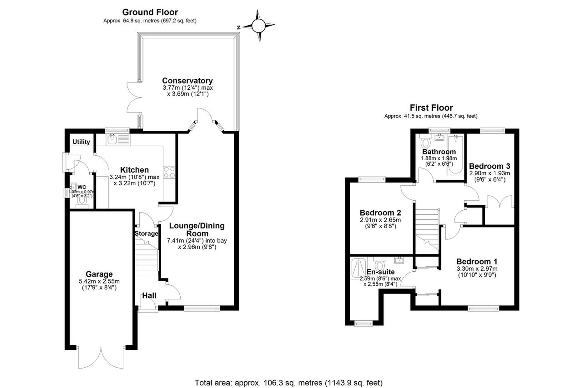 76 Elmsett Close, Warrington floorplan