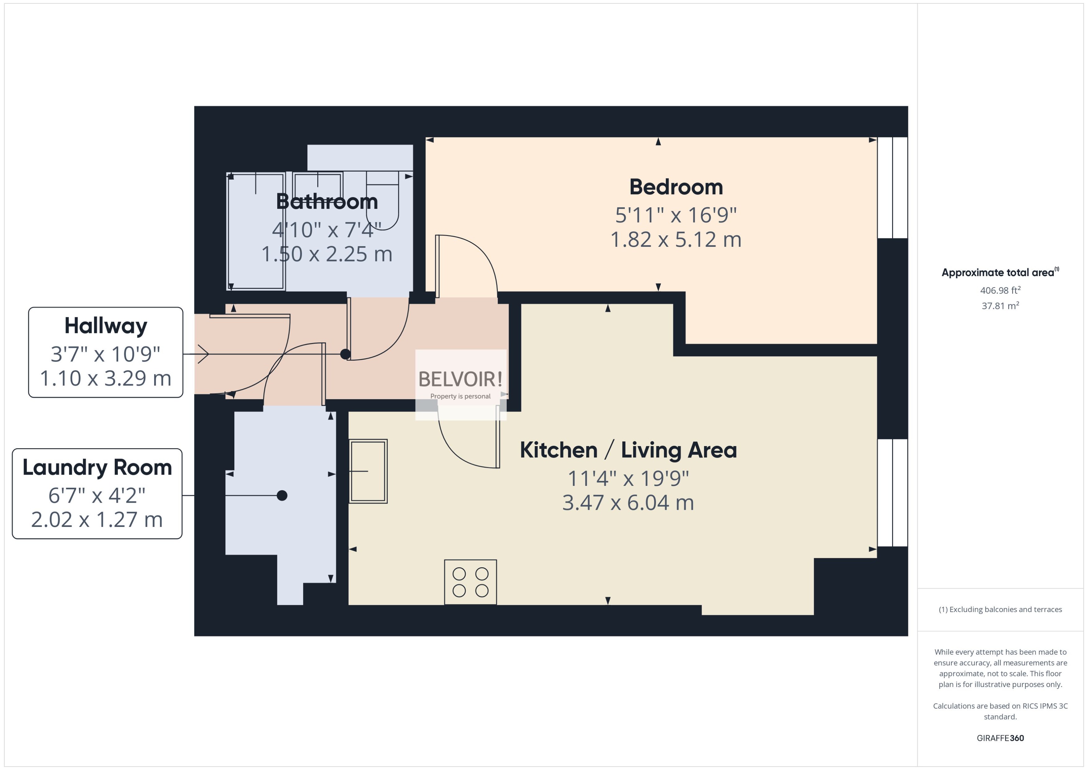 79 , Queens House, 105 Queen Street, Sheffield floorplan