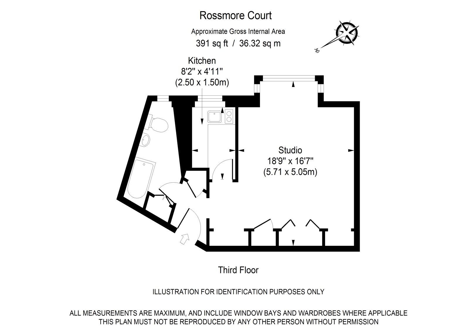 0 Bedrooms Studio to rent in Rossmore Court, Park Road, London NW1