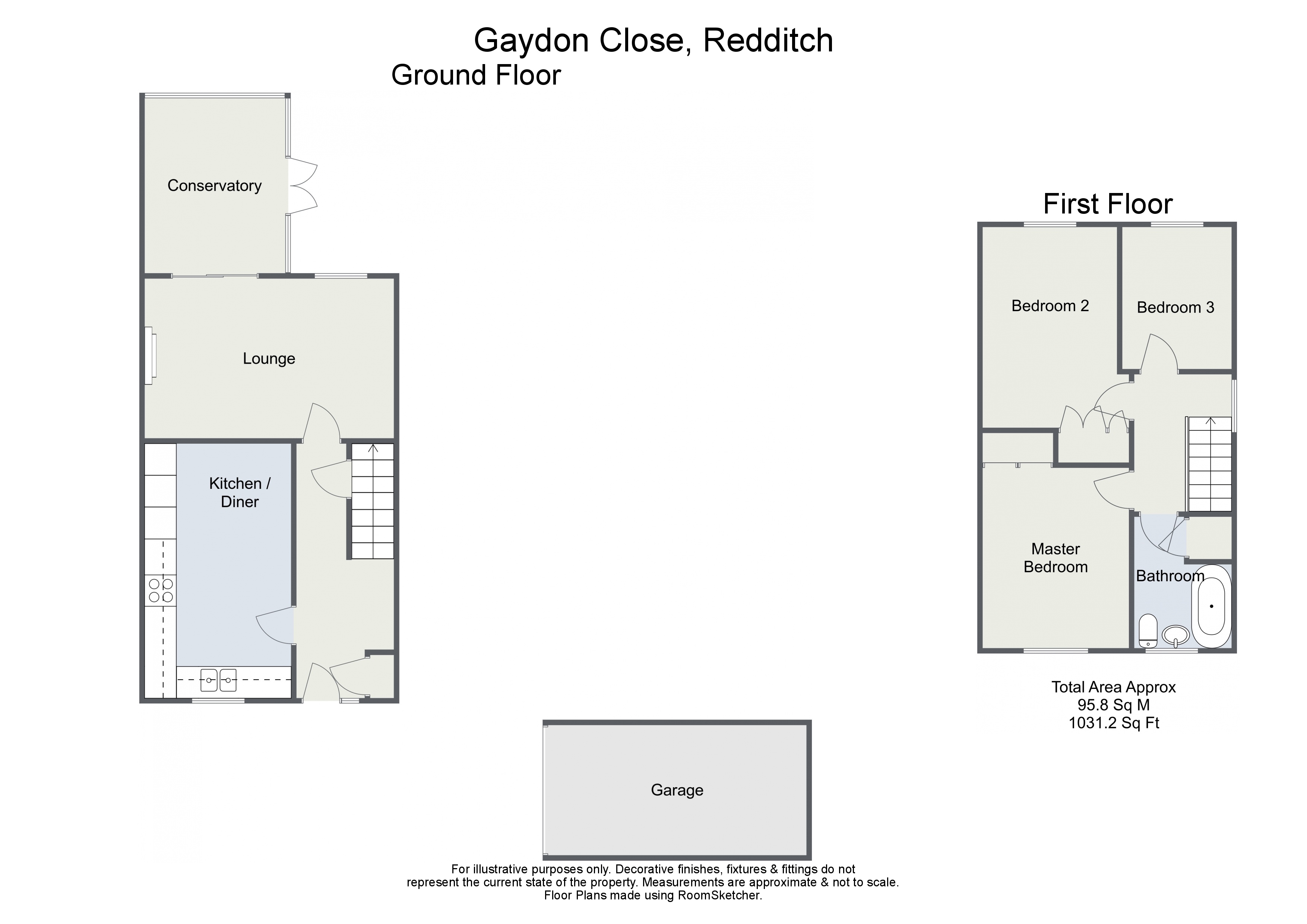 Gaydon Close, Lodge Park, Redditch B98, 3 bedroom semidetached house