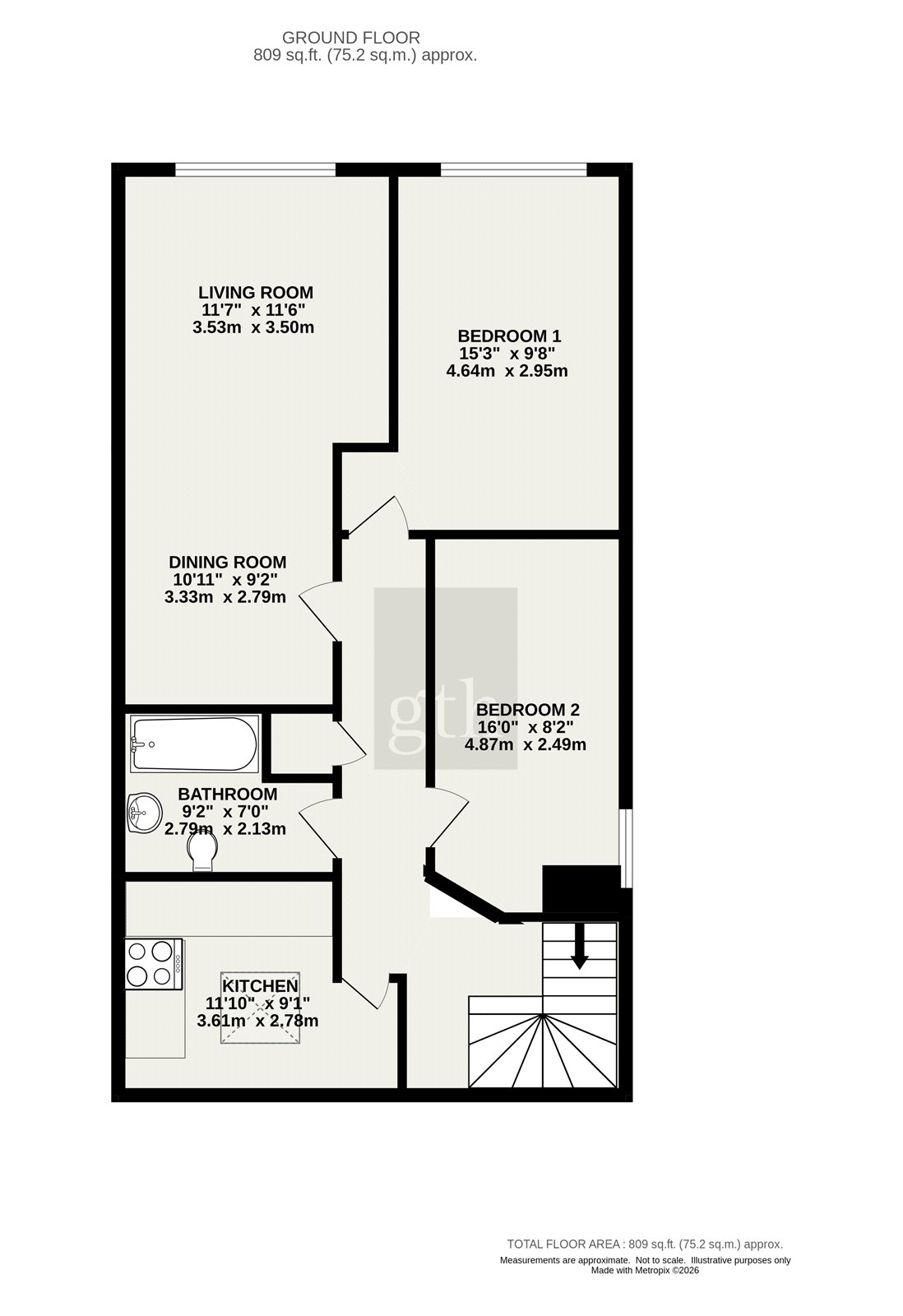 7a, Ditton Street, Ilminster floorplan