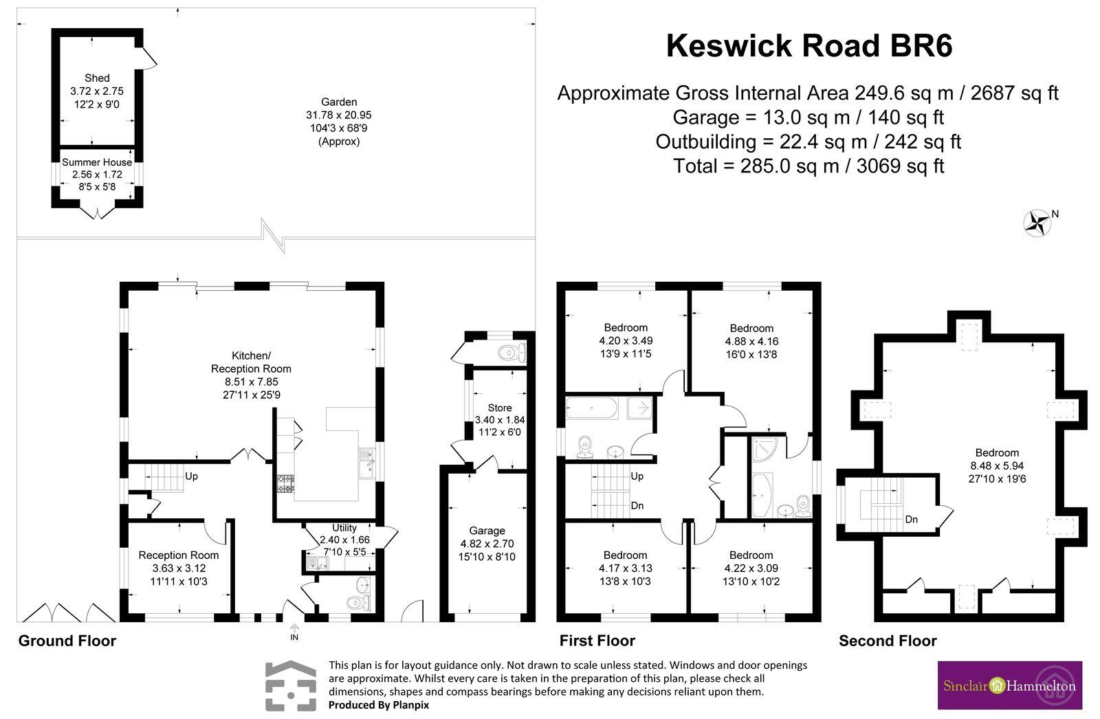6, Keswick Road, Orpington floorplan