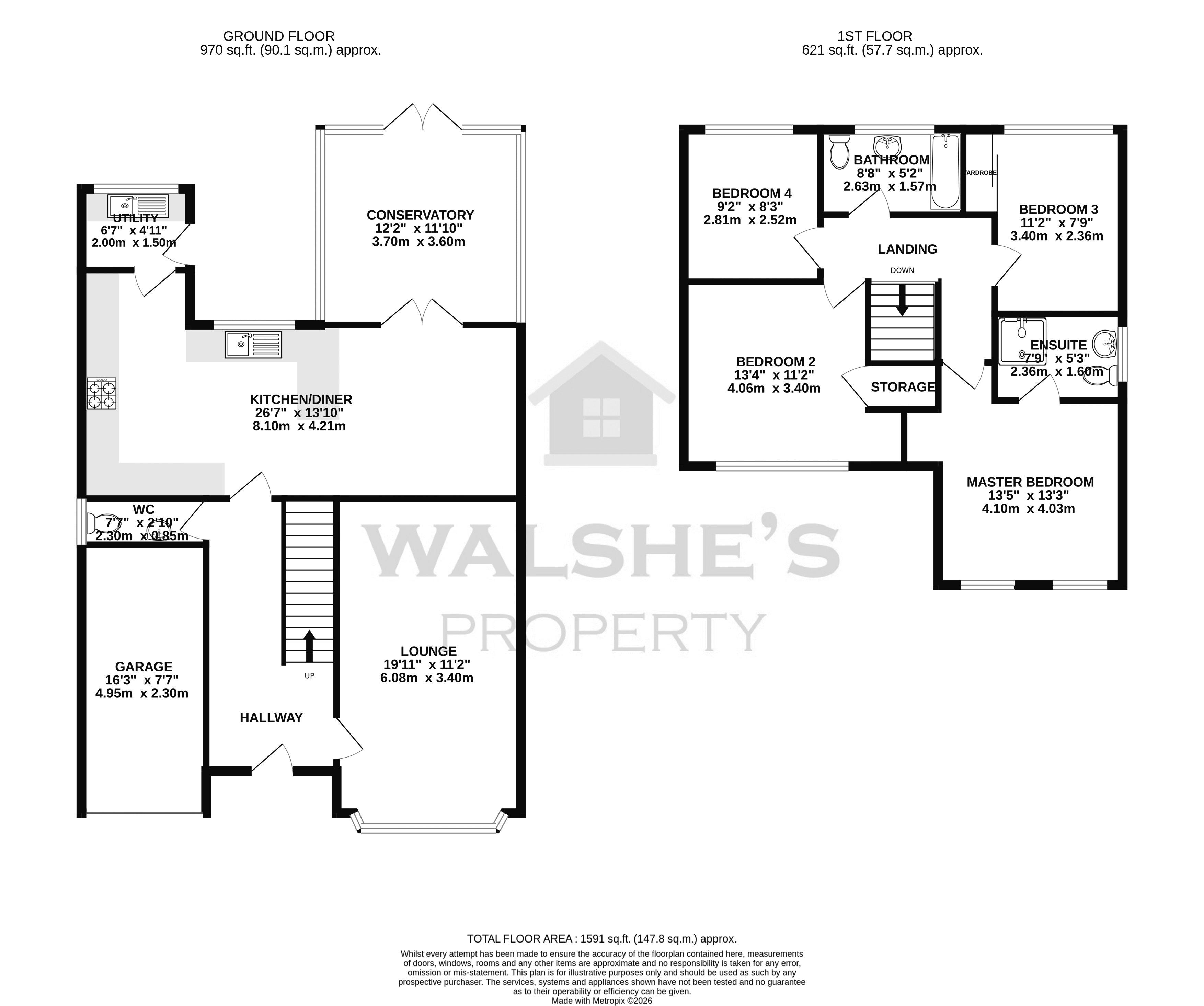 37, Willowmead Close, Scunthorpe floorplan