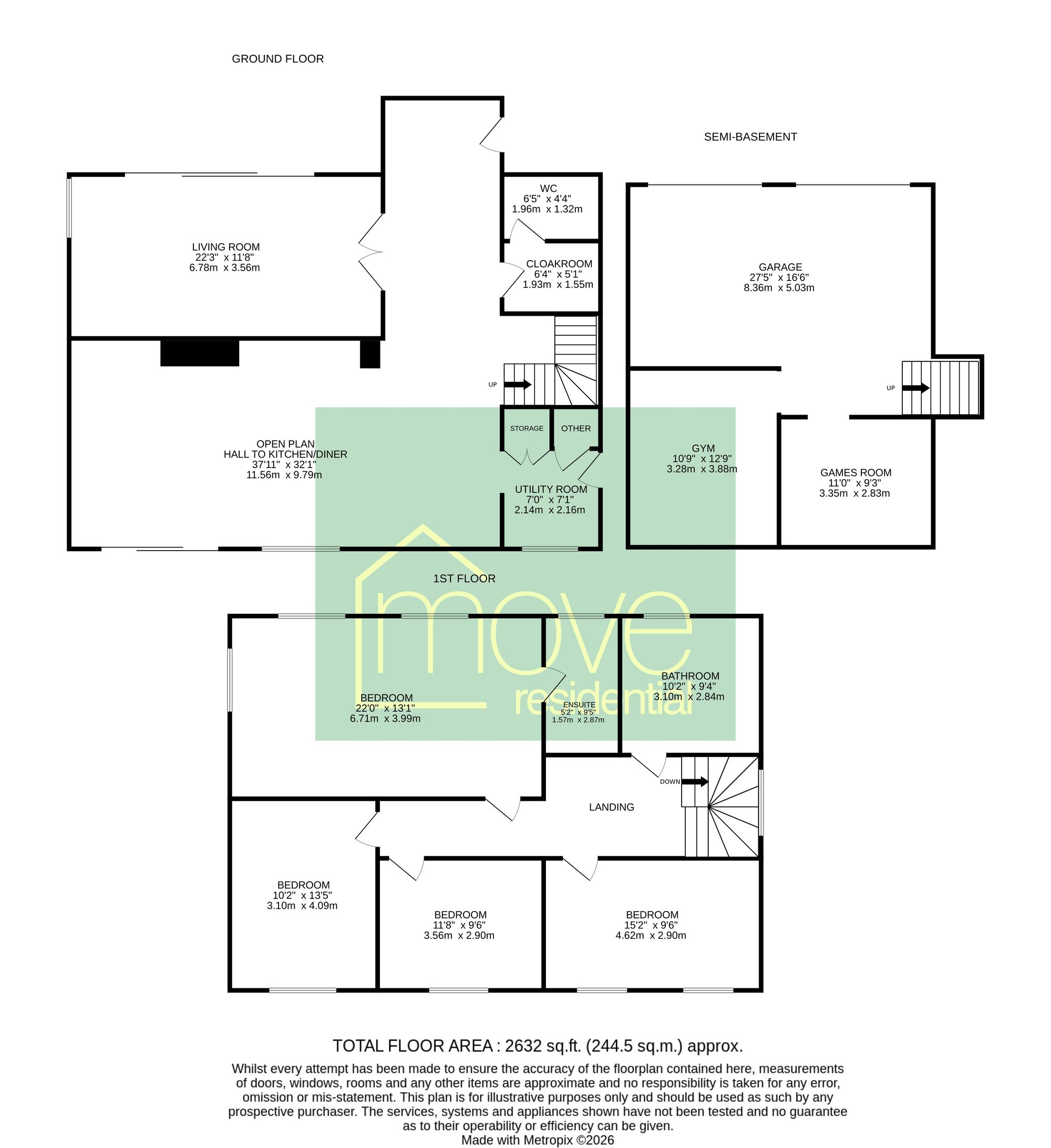 207a Pensby Road, Wirral floorplan