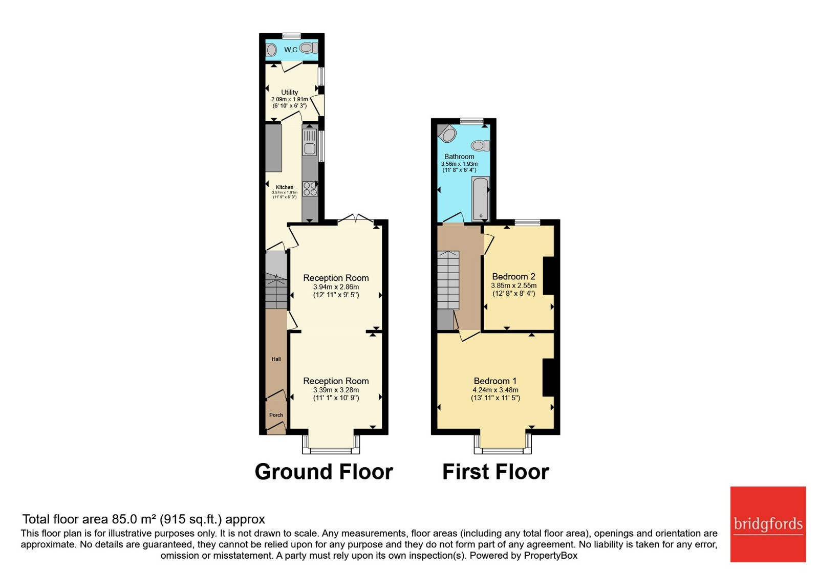 53, Beechwood Road, Stockton-on-Tees floorplan