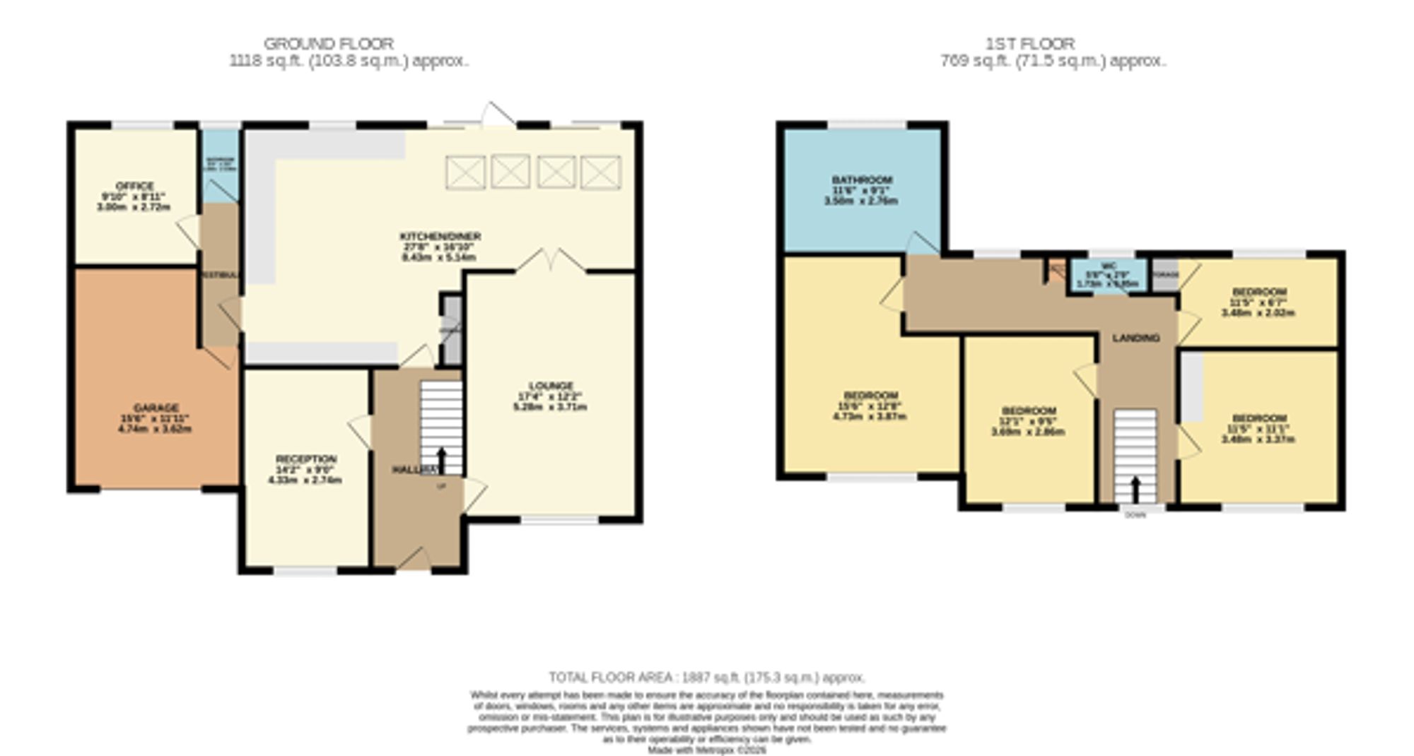 2 Rilston Avenue, Warrington floorplan