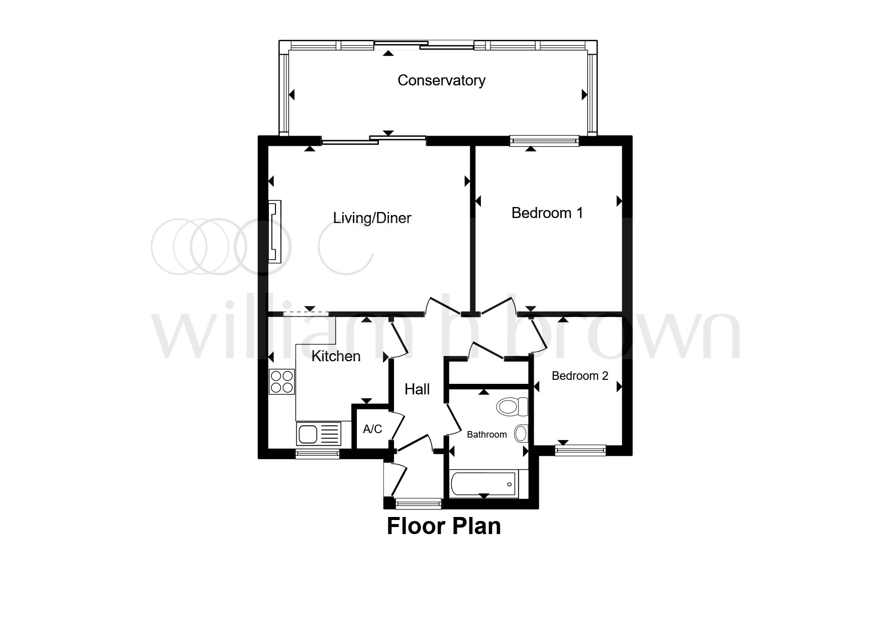 2 Bedrooms  for sale in Ashley Court, Hatfield AL10