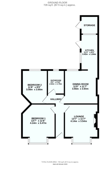 47, Coleridge Road, Plymouth floorplan