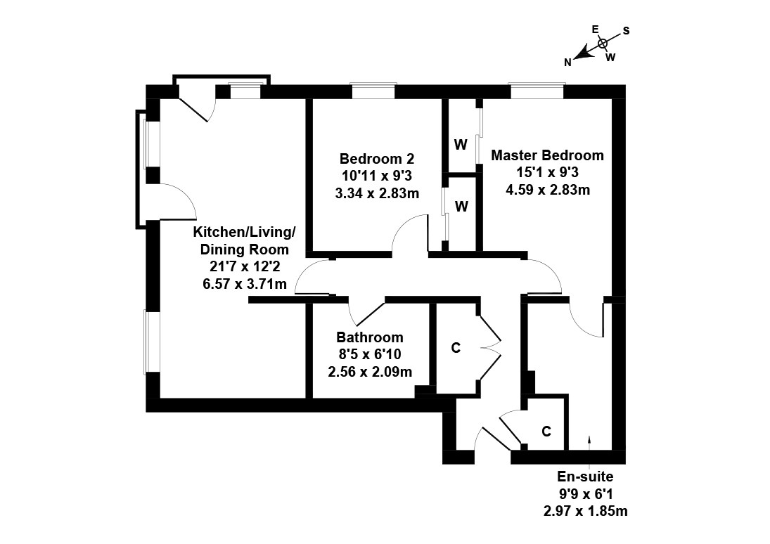 2 Bedrooms Flat for sale in Moffat Way, Niddrie, Edinburgh EH16