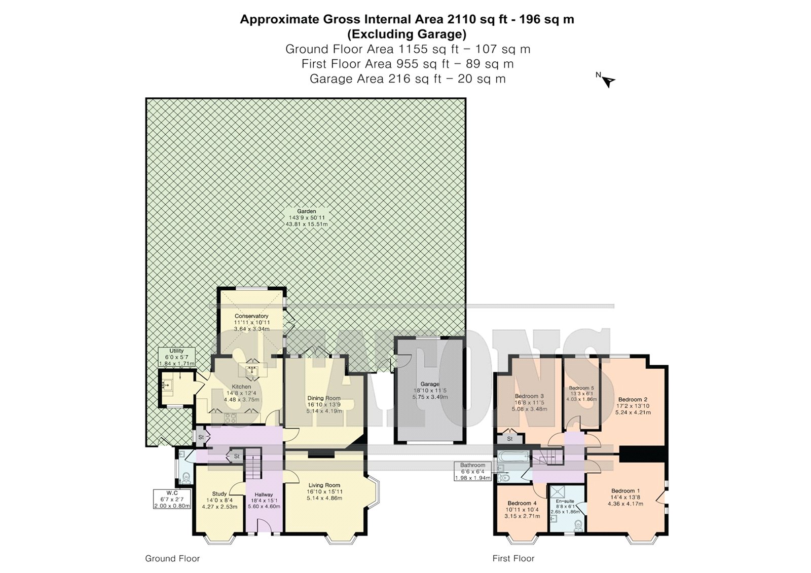 7, The Avenue, Hertfordshire floorplan