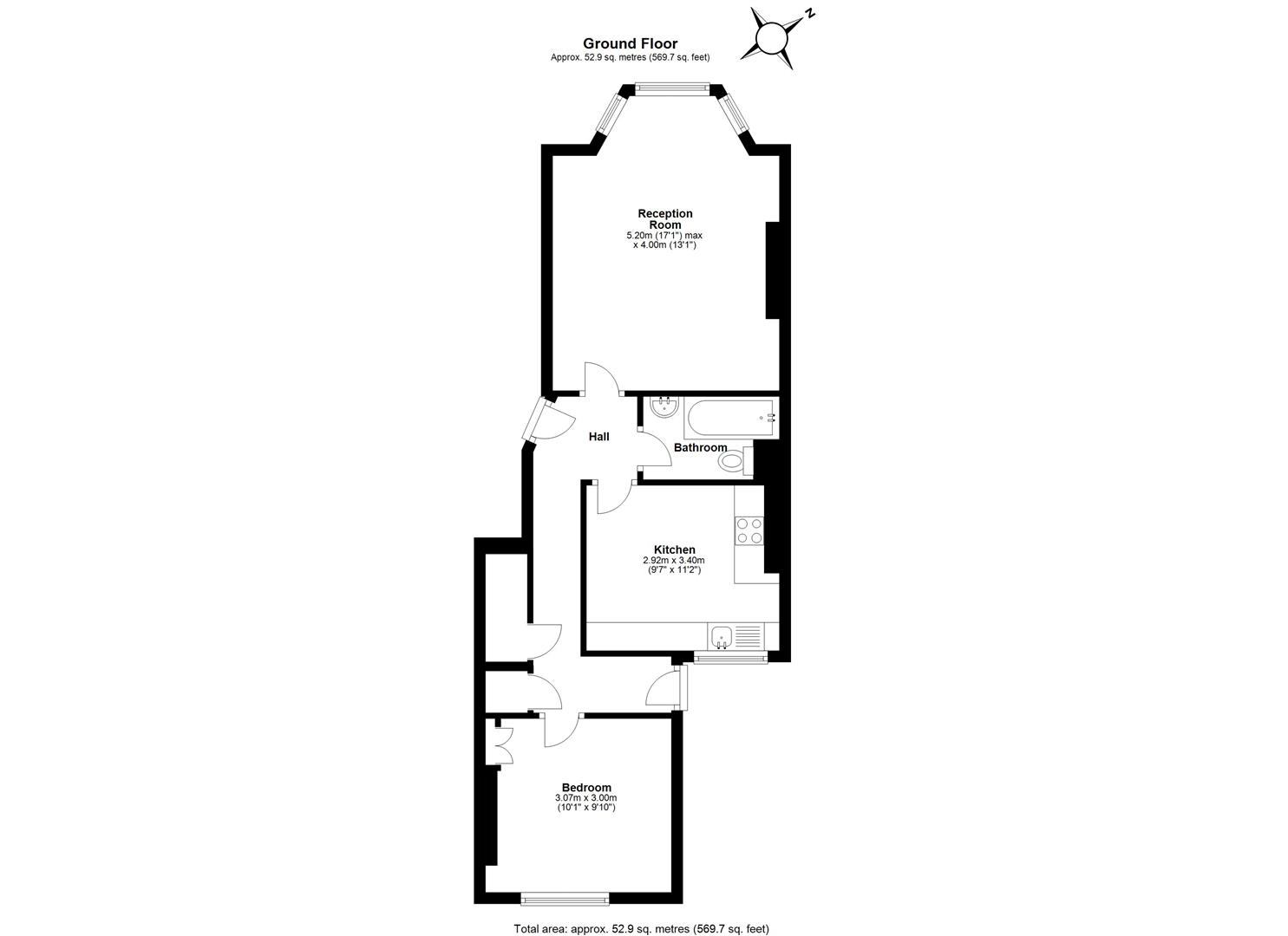 Goldhurst Terrace, London floorplan