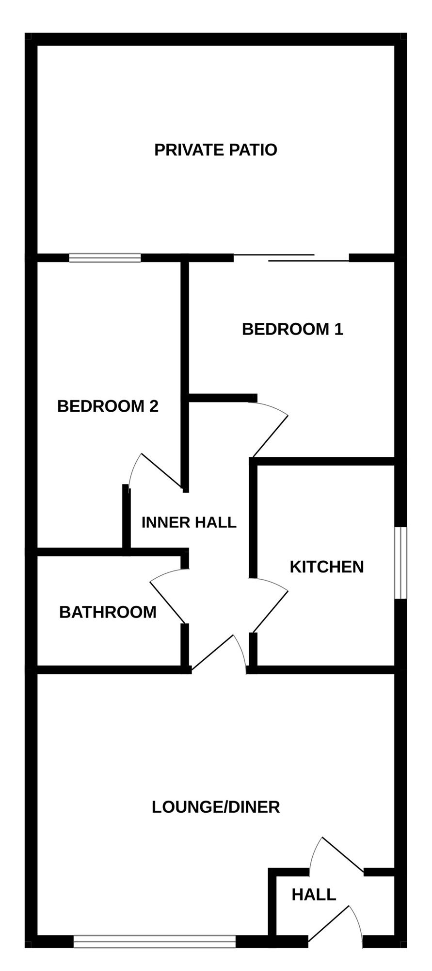 4, Dale Court, Harwich floorplan