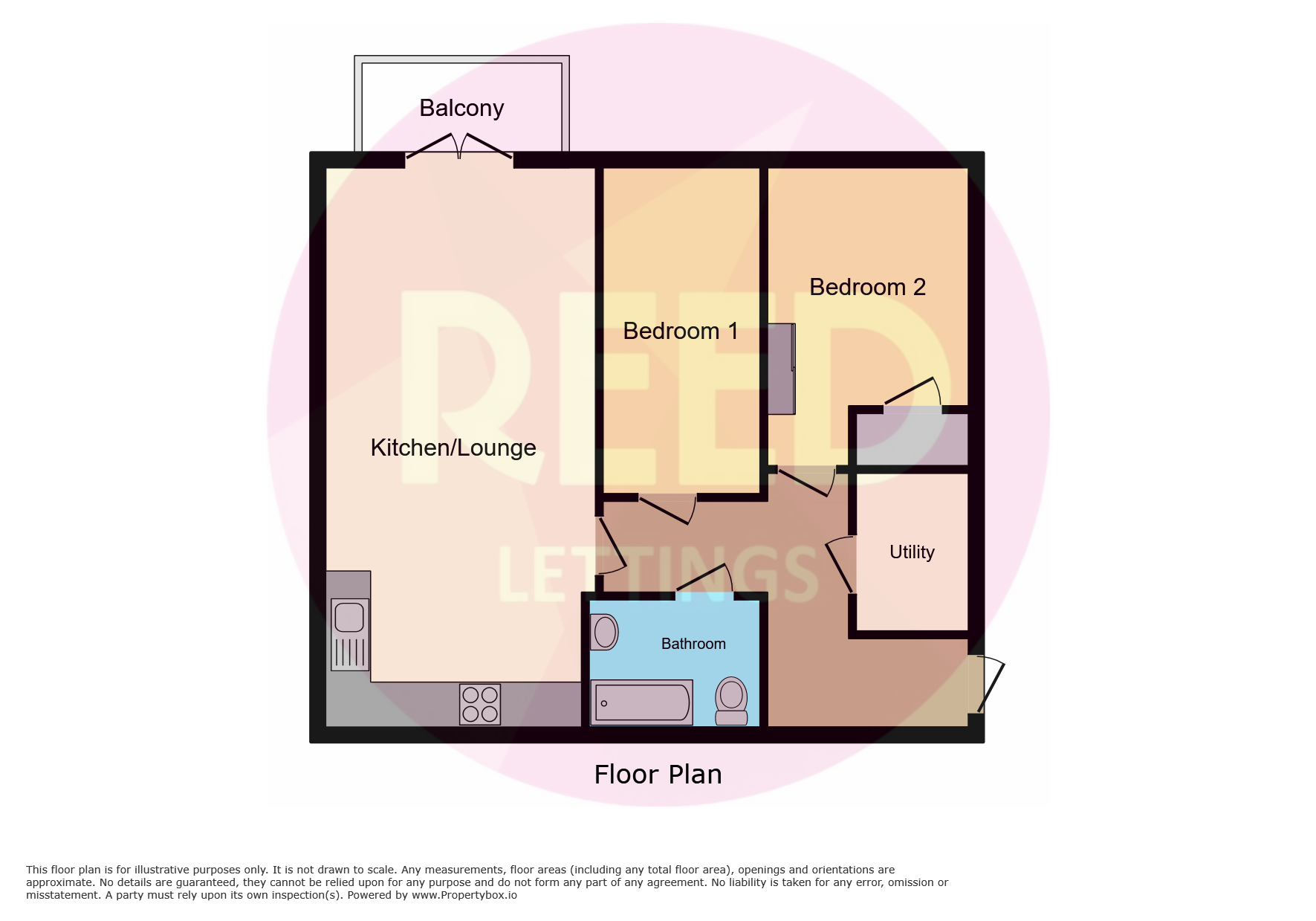 Ryland Street, Birmingham floorplan