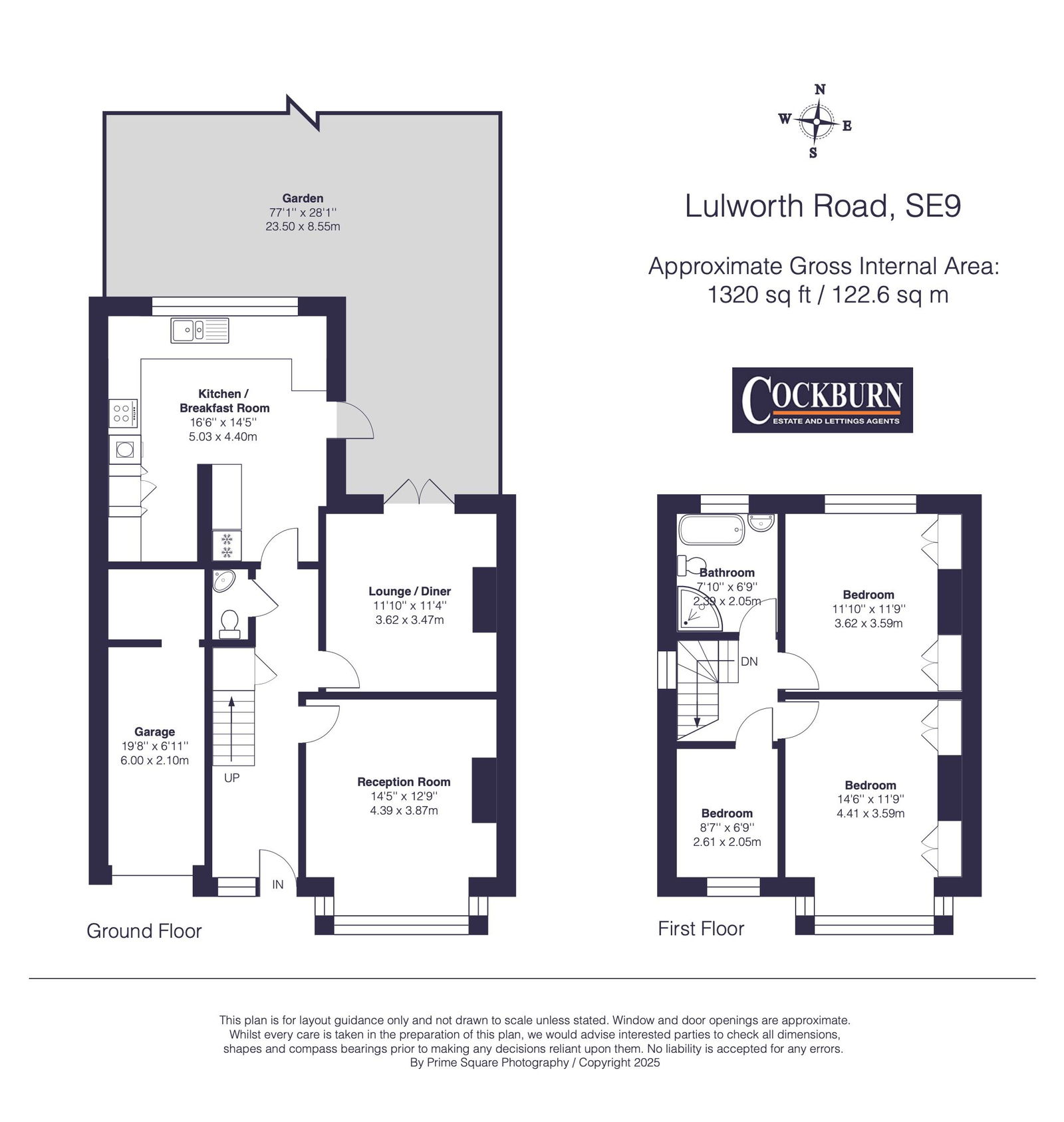 12, Lulworth Road, London floorplan