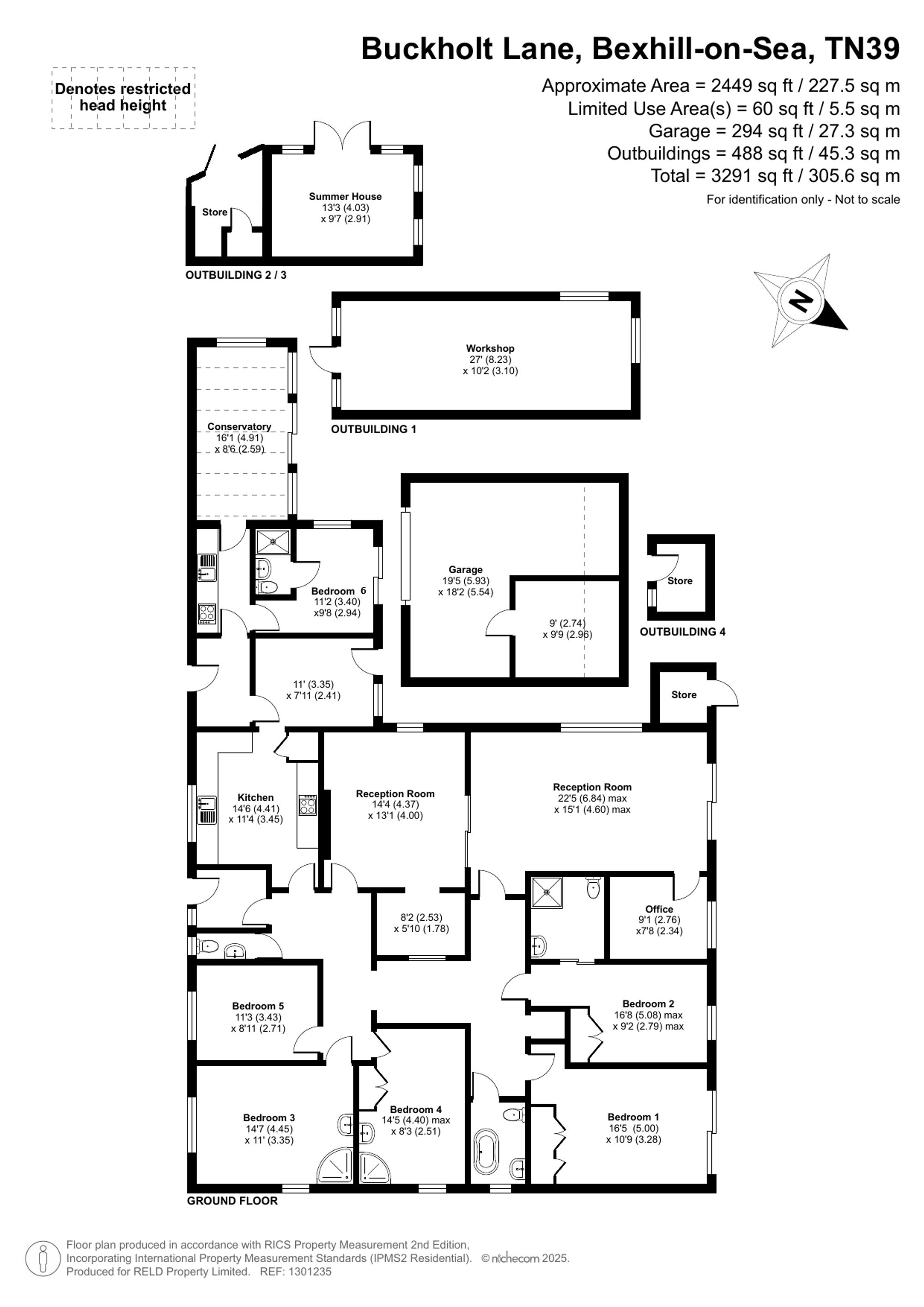 Actons Cottage Buckholt Lane, Bexhill-On-Sea floorplan
