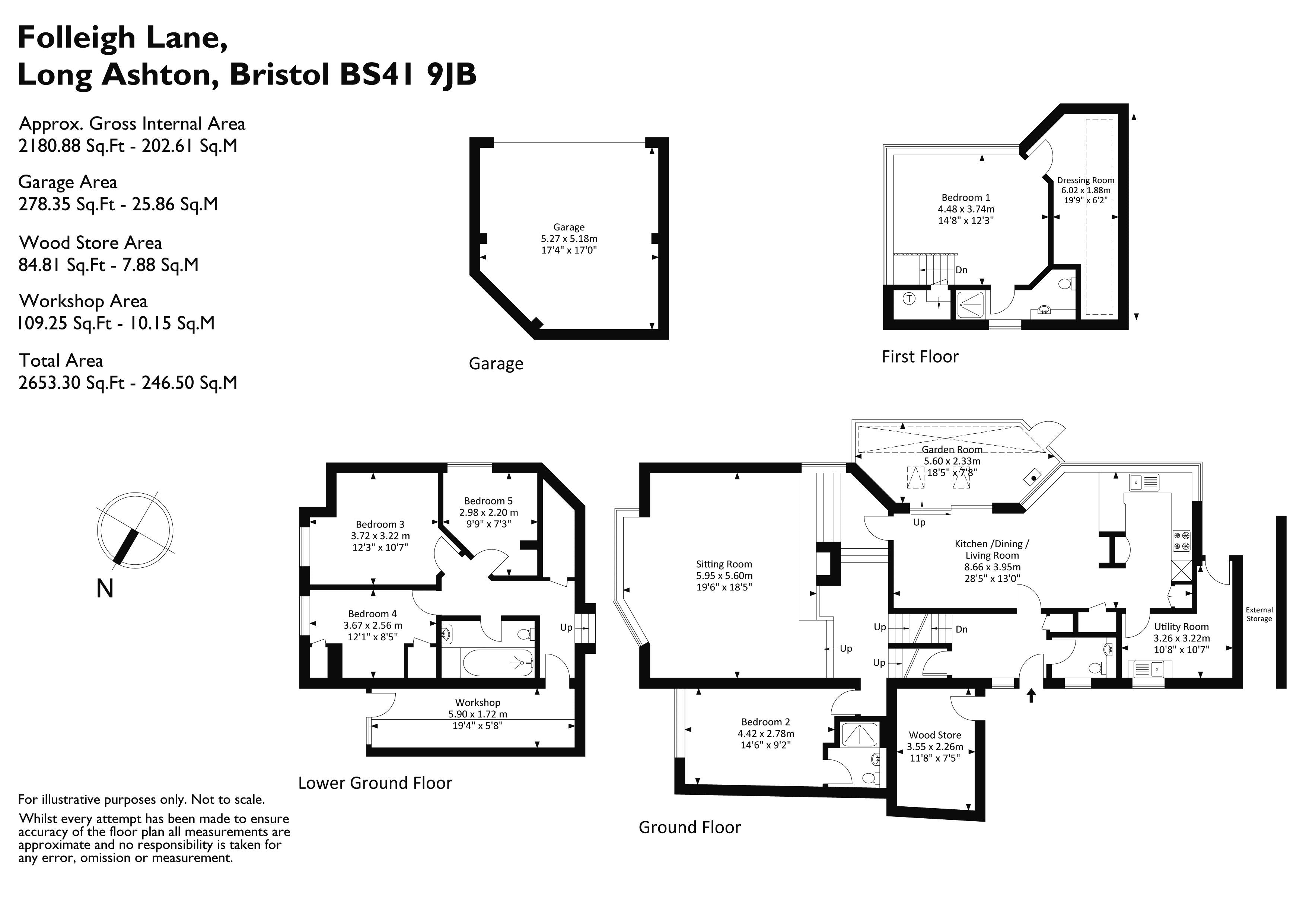 Fern Hill House, Folleigh Lane, Bristol floorplan