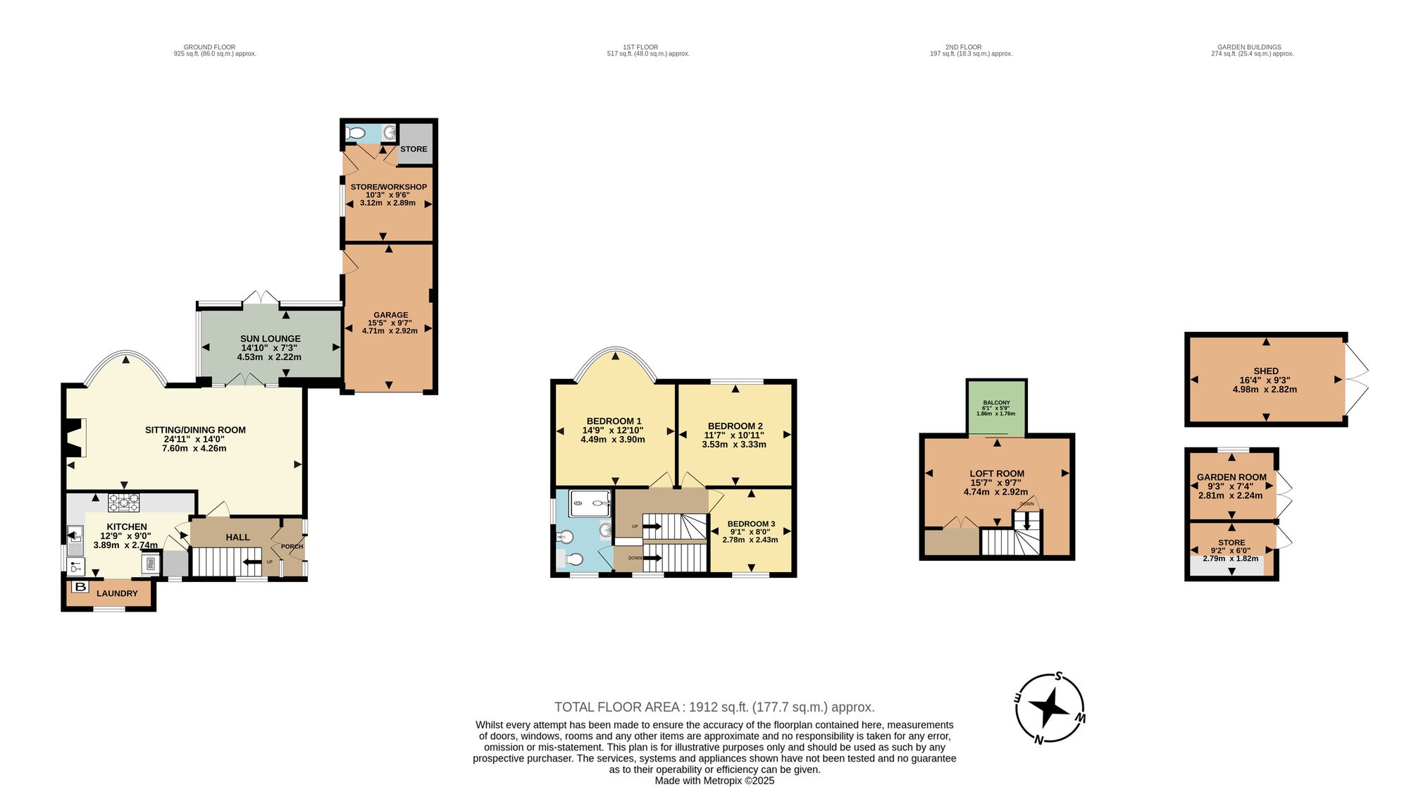 11a Rowley Road, Torquay floorplan