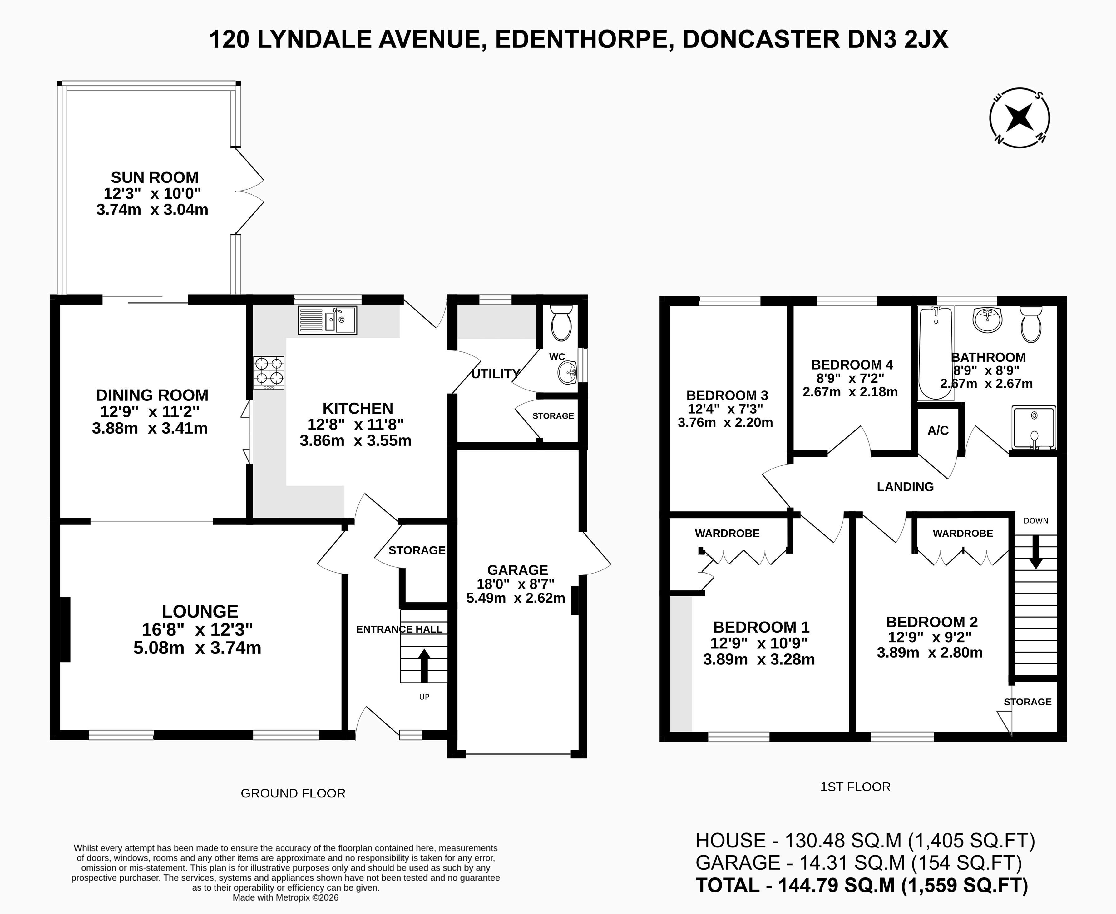 120, Lyndale Avenue, Doncaster floorplan