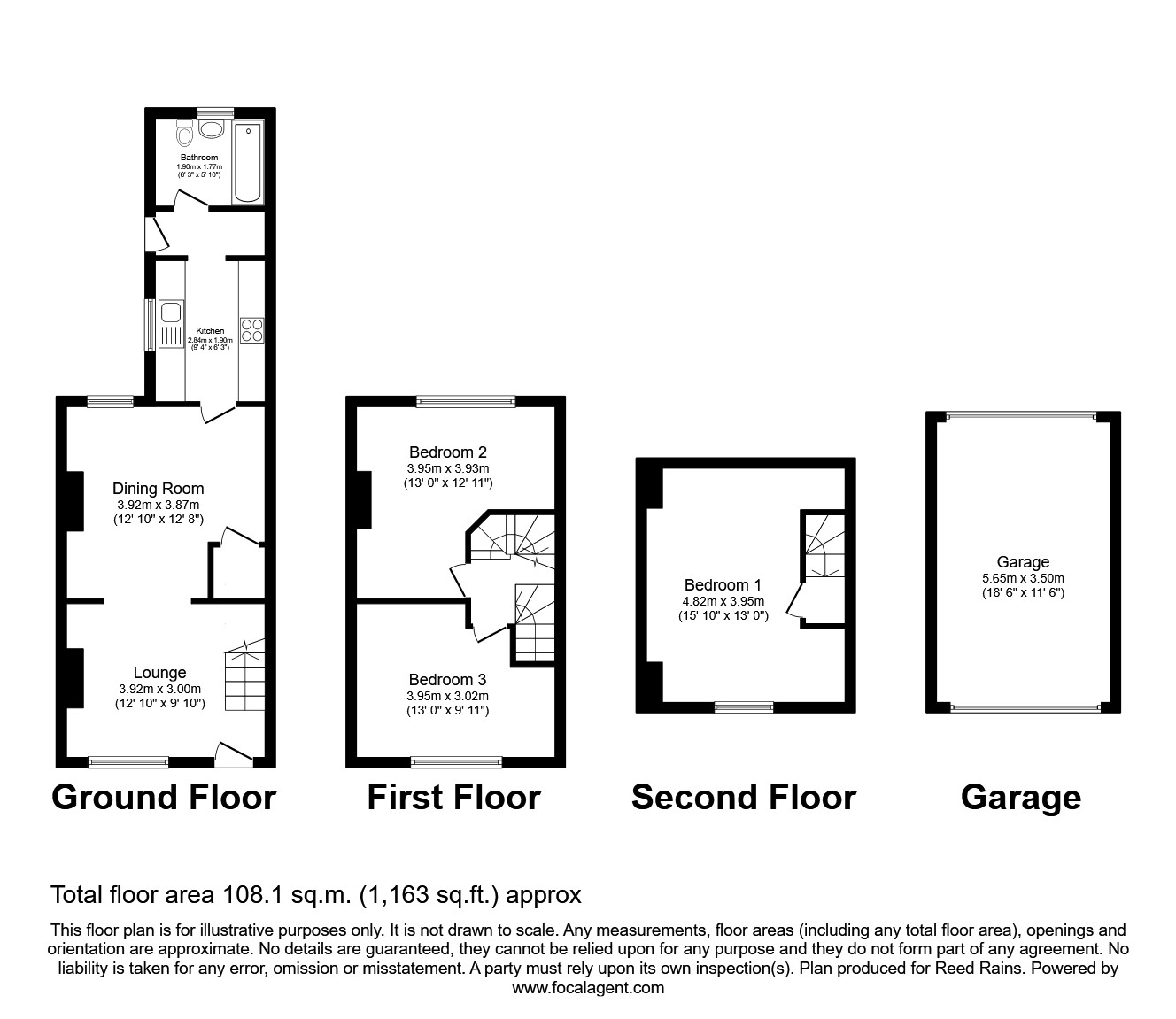 Garden Road, Eastwood, Nottingham NG16, 3 bedroom terraced house for