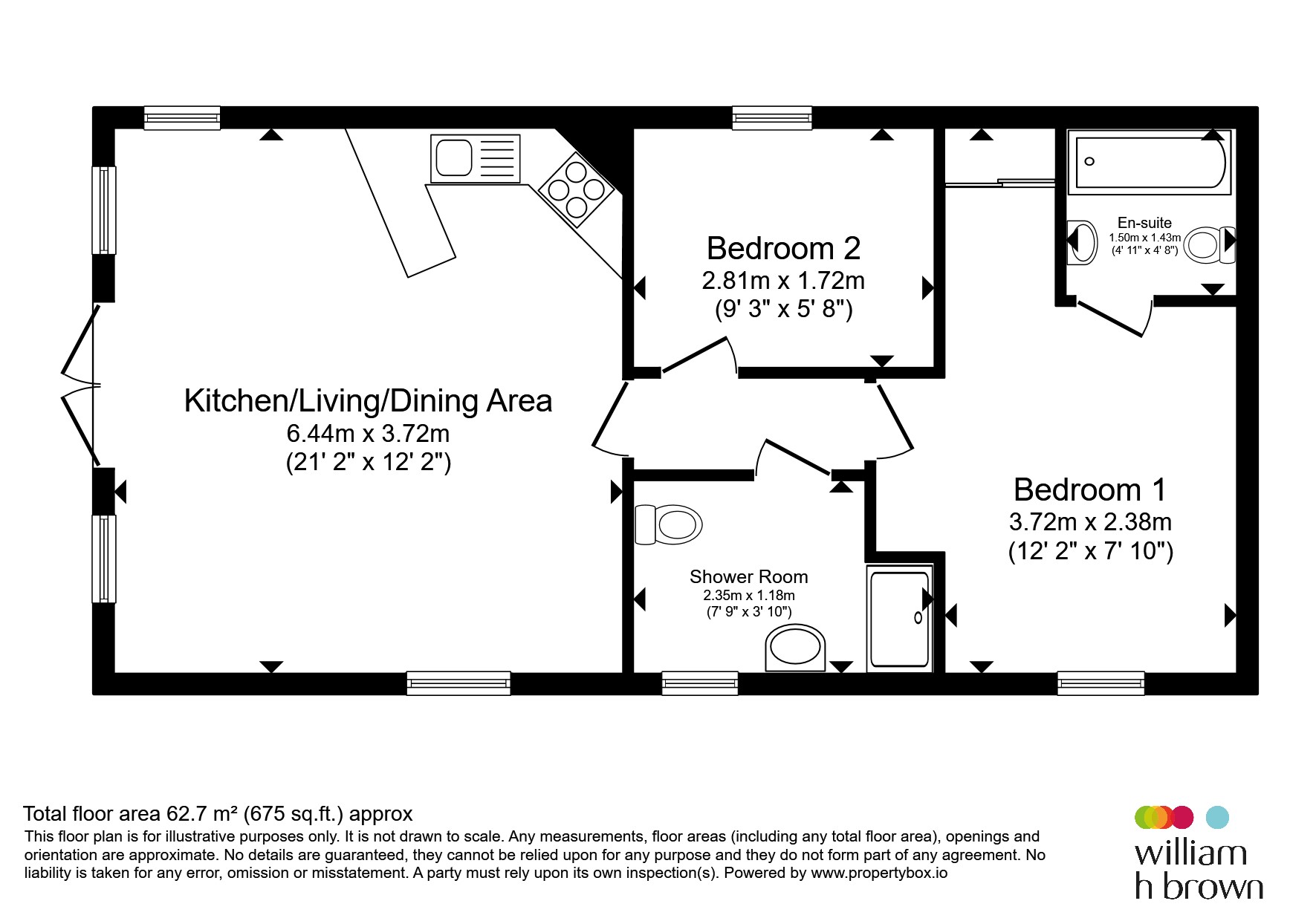 Witham Bank, Lincoln floorplan