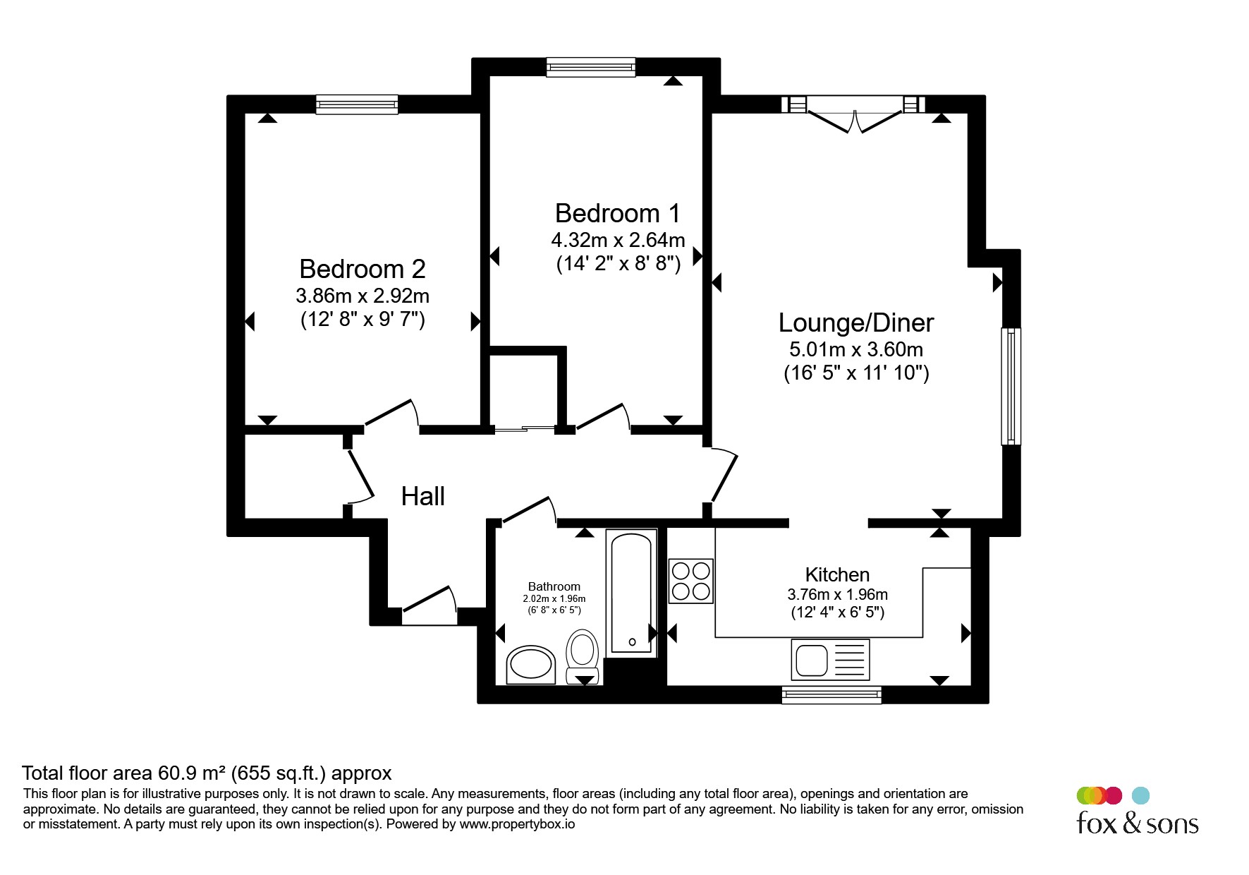47, Argosy Crescent, Eastleigh floorplan