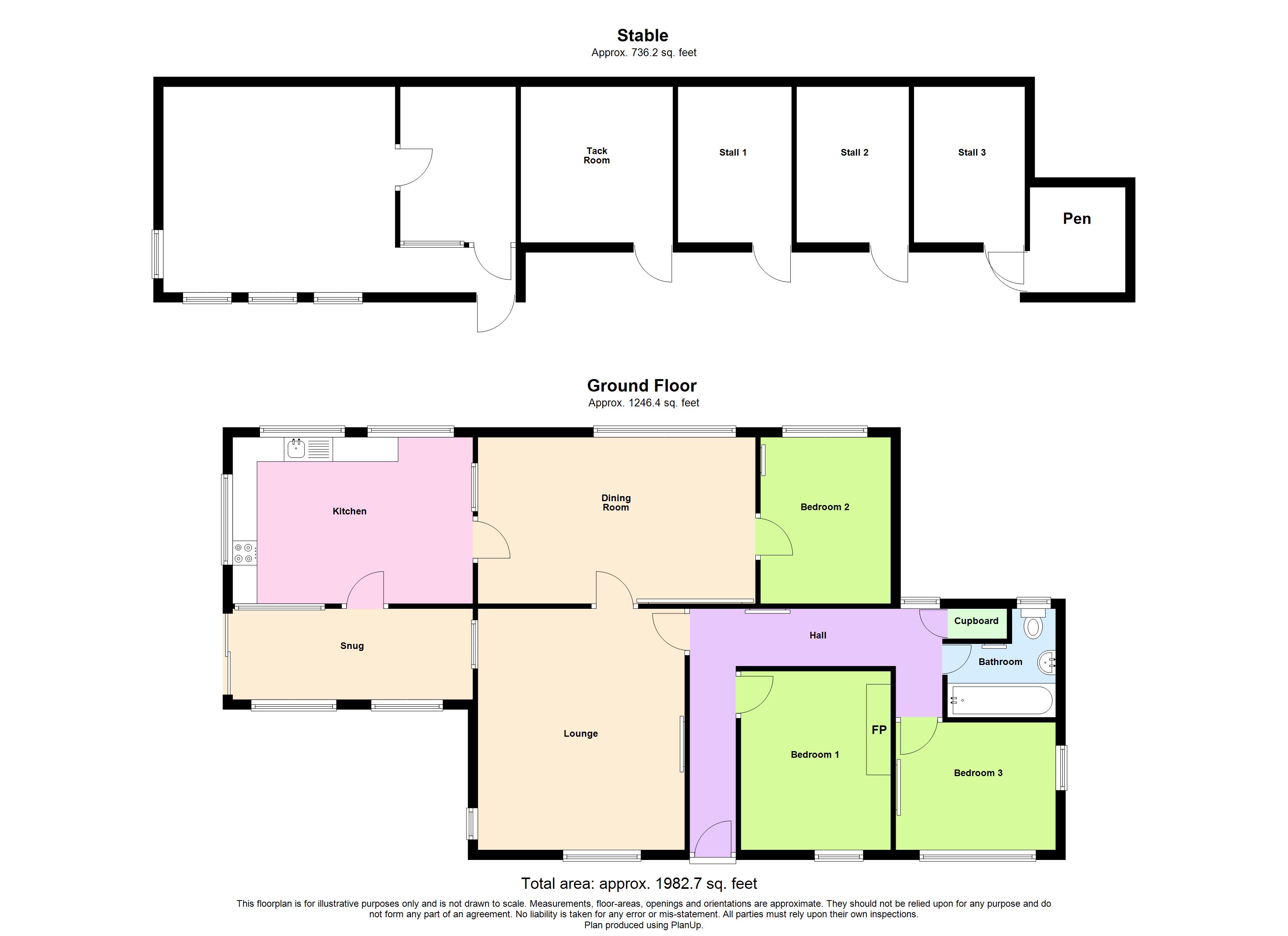 Tanrallt,, Llanon, Ceredigion floorplan