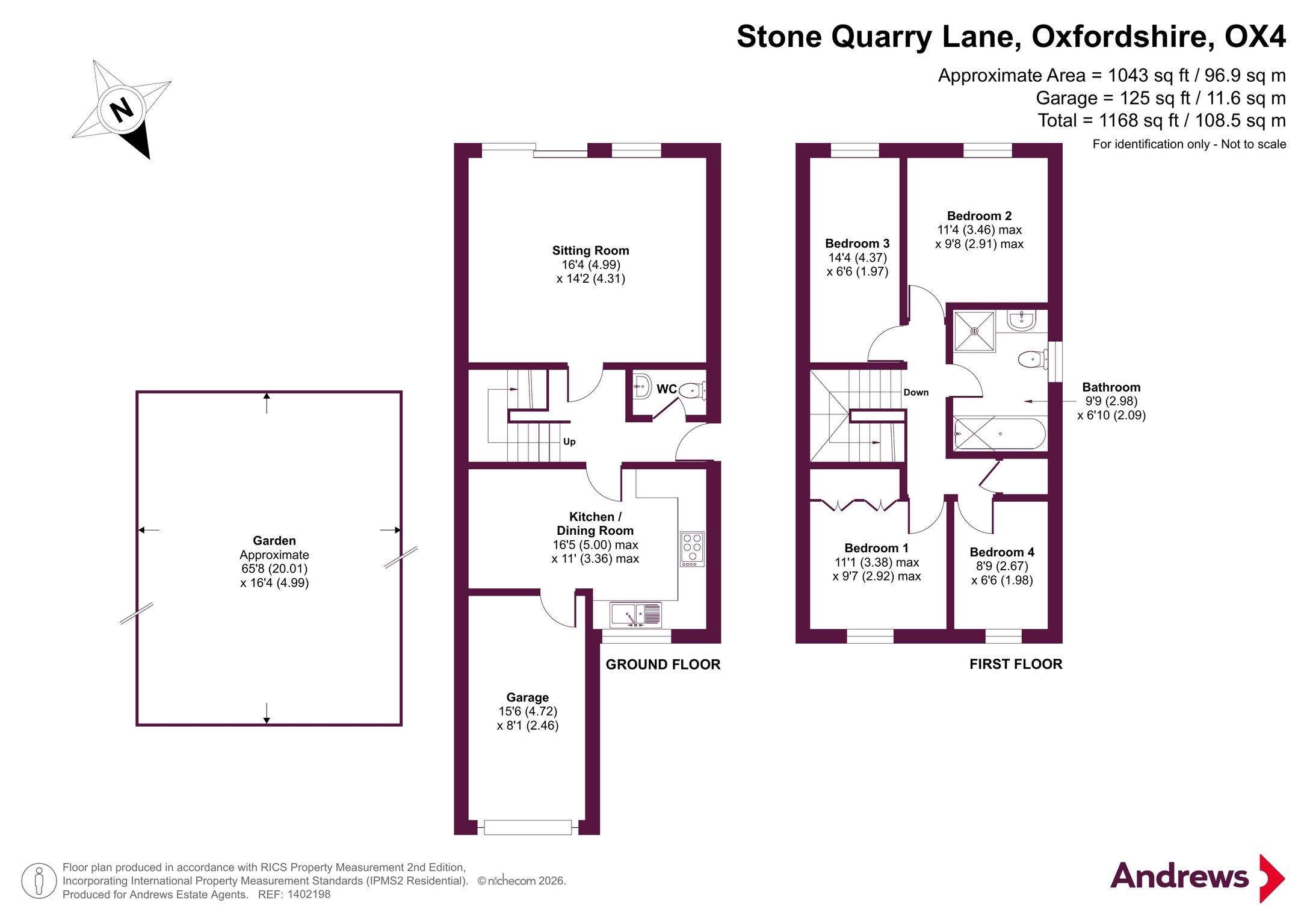 11, Stone Quarry Lane, Oxfordshire floorplan