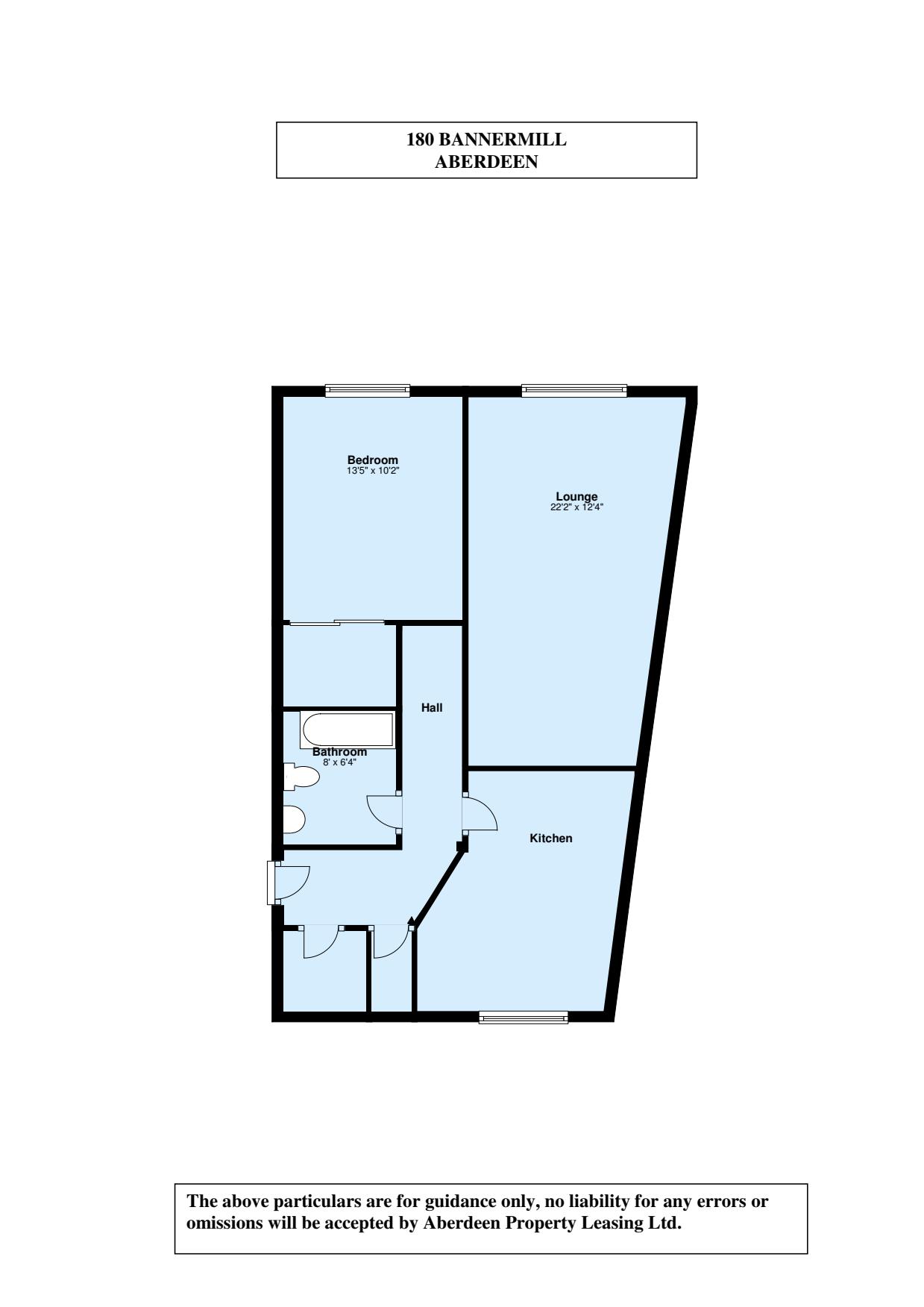 Bannermill Place, First Floor, Far Right, AB24, Aberdeen floorplan