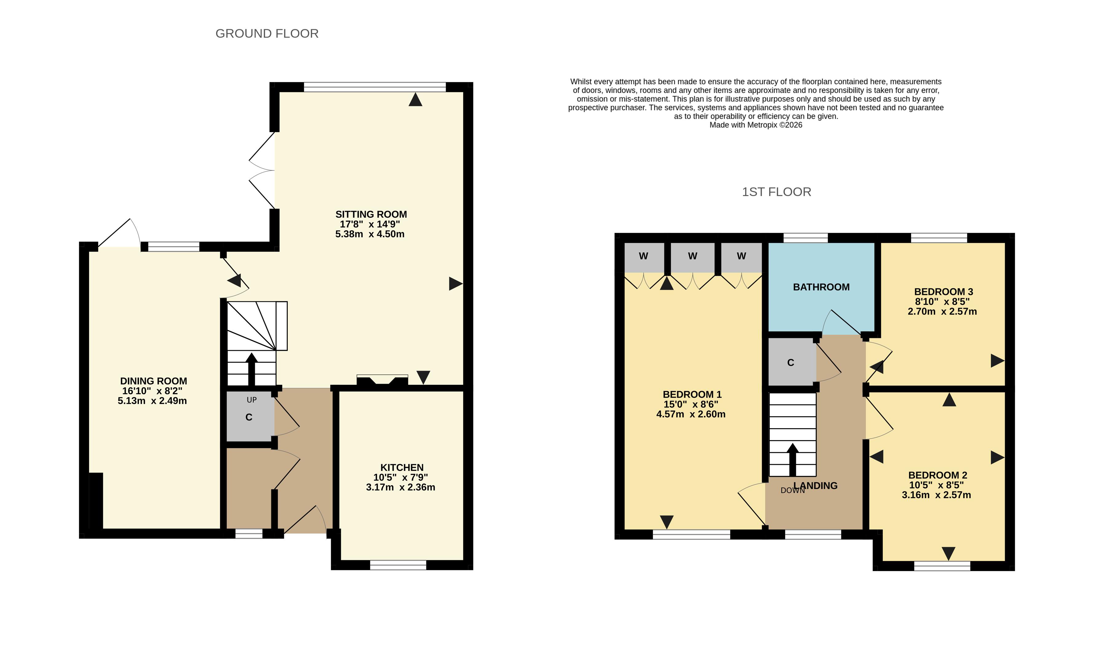 3a, Inverness Road, Worcester Park floorplan