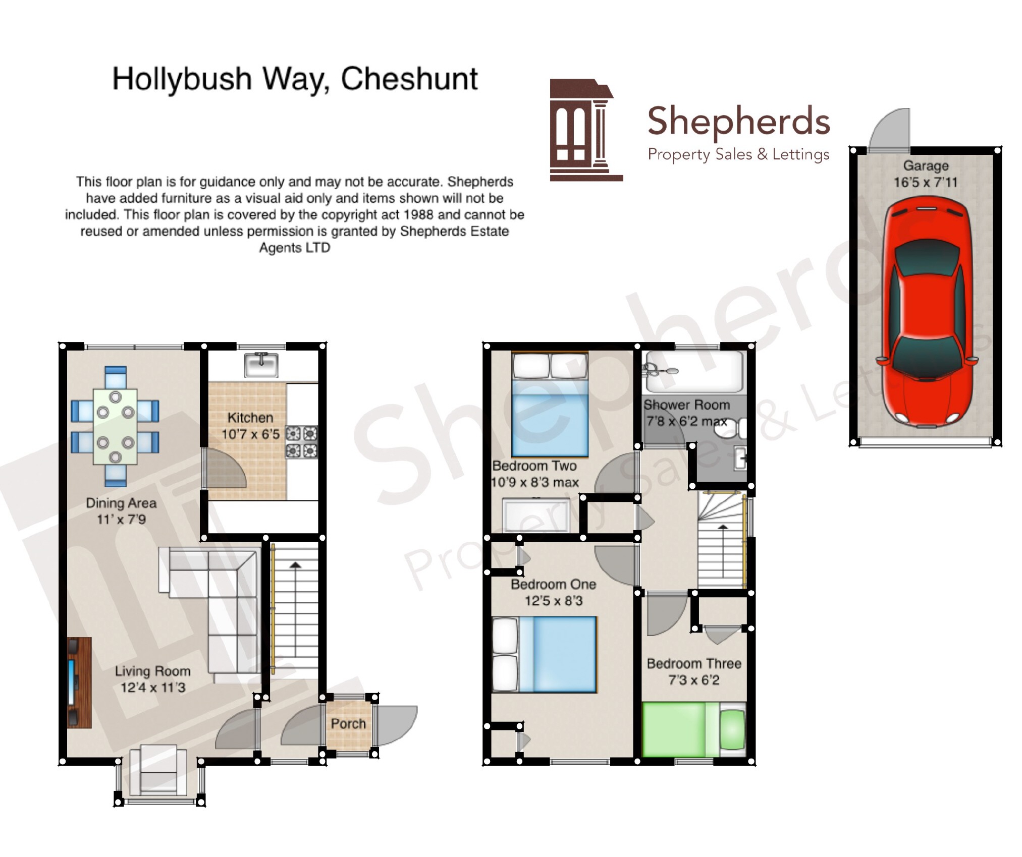 3 Bedrooms End terrace house for sale in Hollybush Way, Cheshunt, Hertfordshire EN7