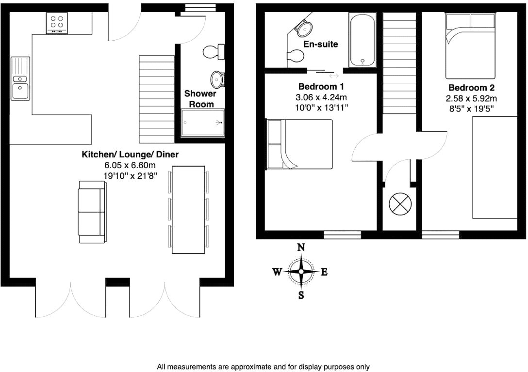 17A,, Carlton Crescent, Hampshire floorplan