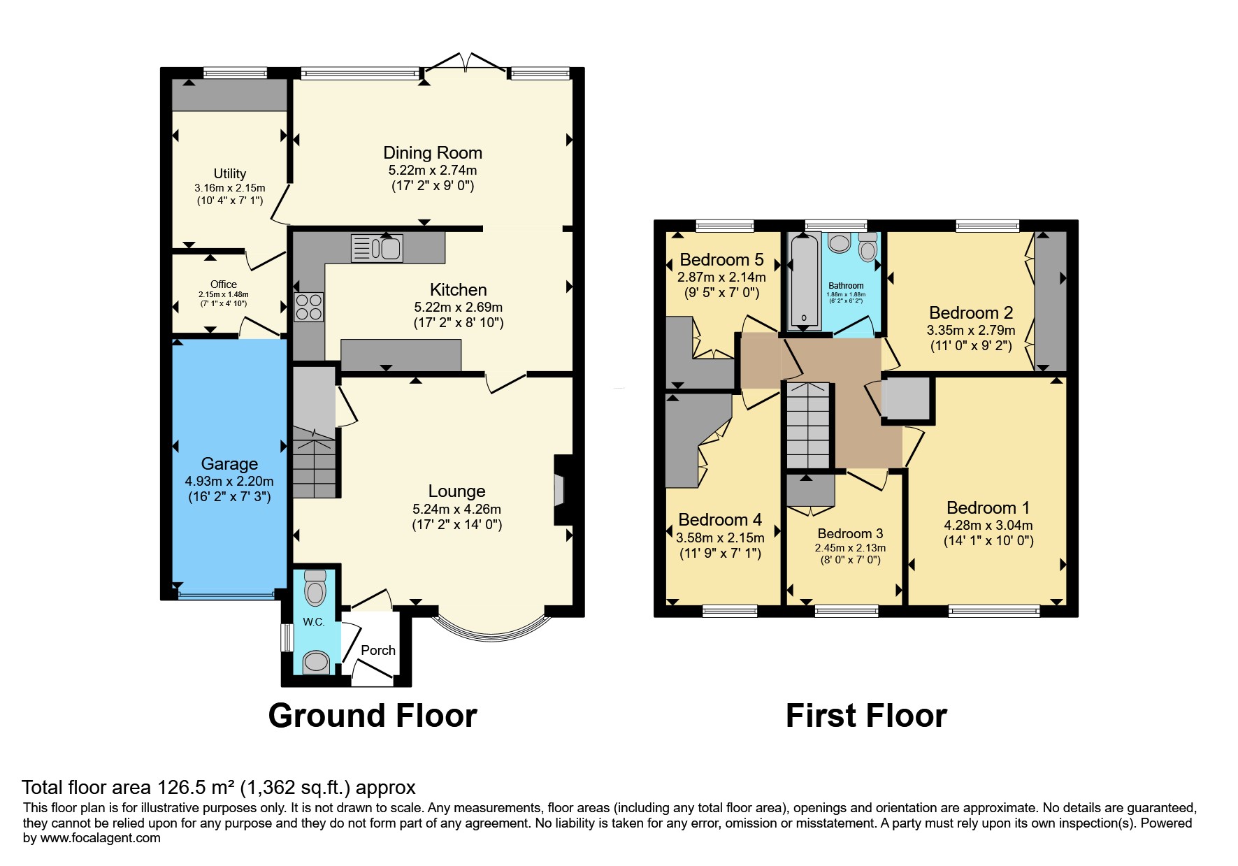 58, Chanters Avenue, Manchester floorplan