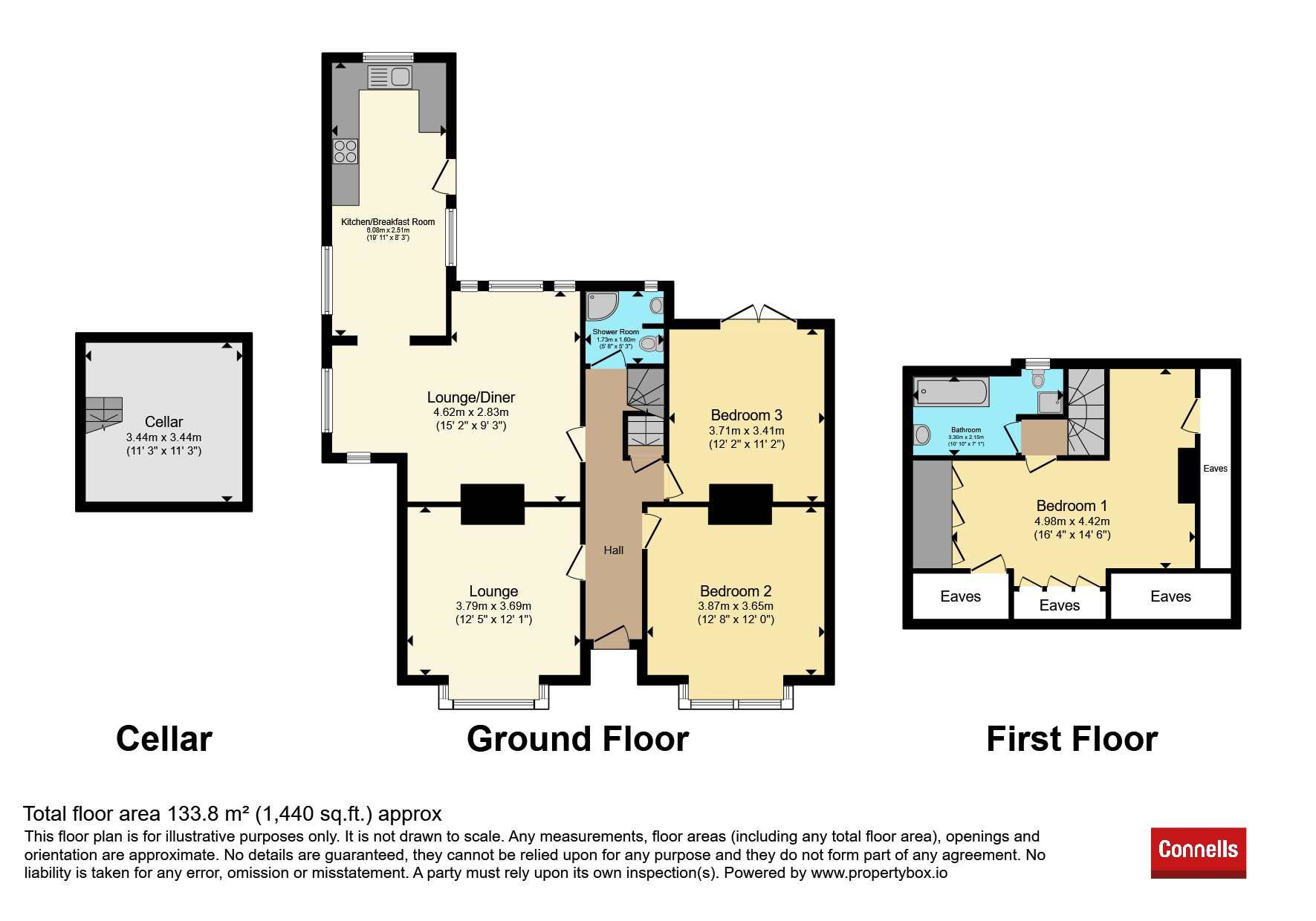 2, Birmingham Road, Kidderminster floorplan