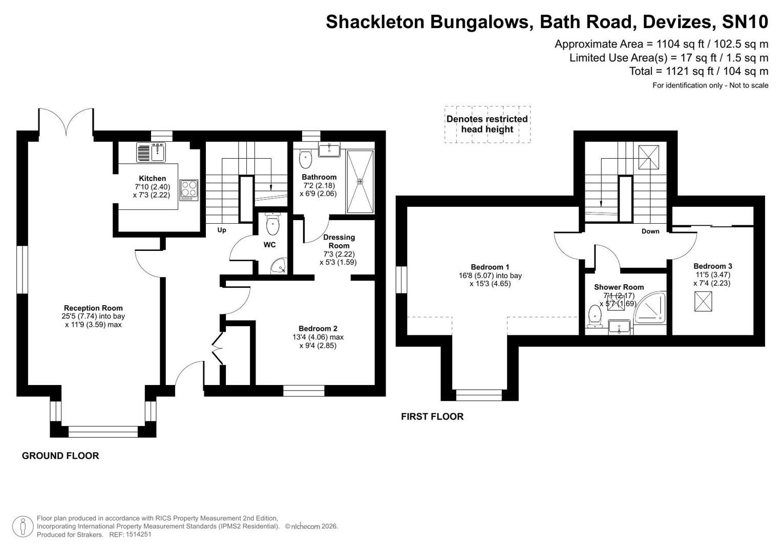 Kennet Lodge, 5 Shackleton Bungalows, Bath Road, Devizes floorplan